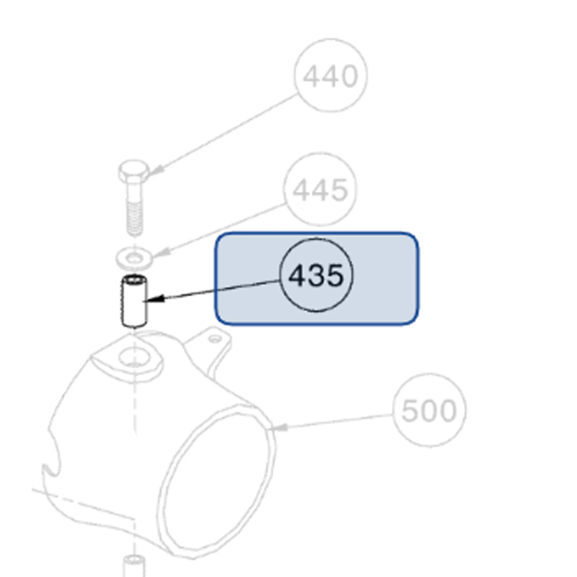 Sea-Doo New OEM Steering Nozzle Sleeve, 271001816
