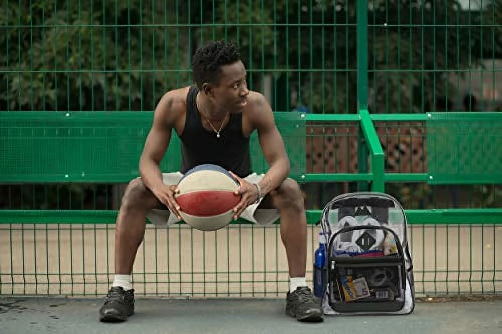 Trailmaker Clear Backpack, Black