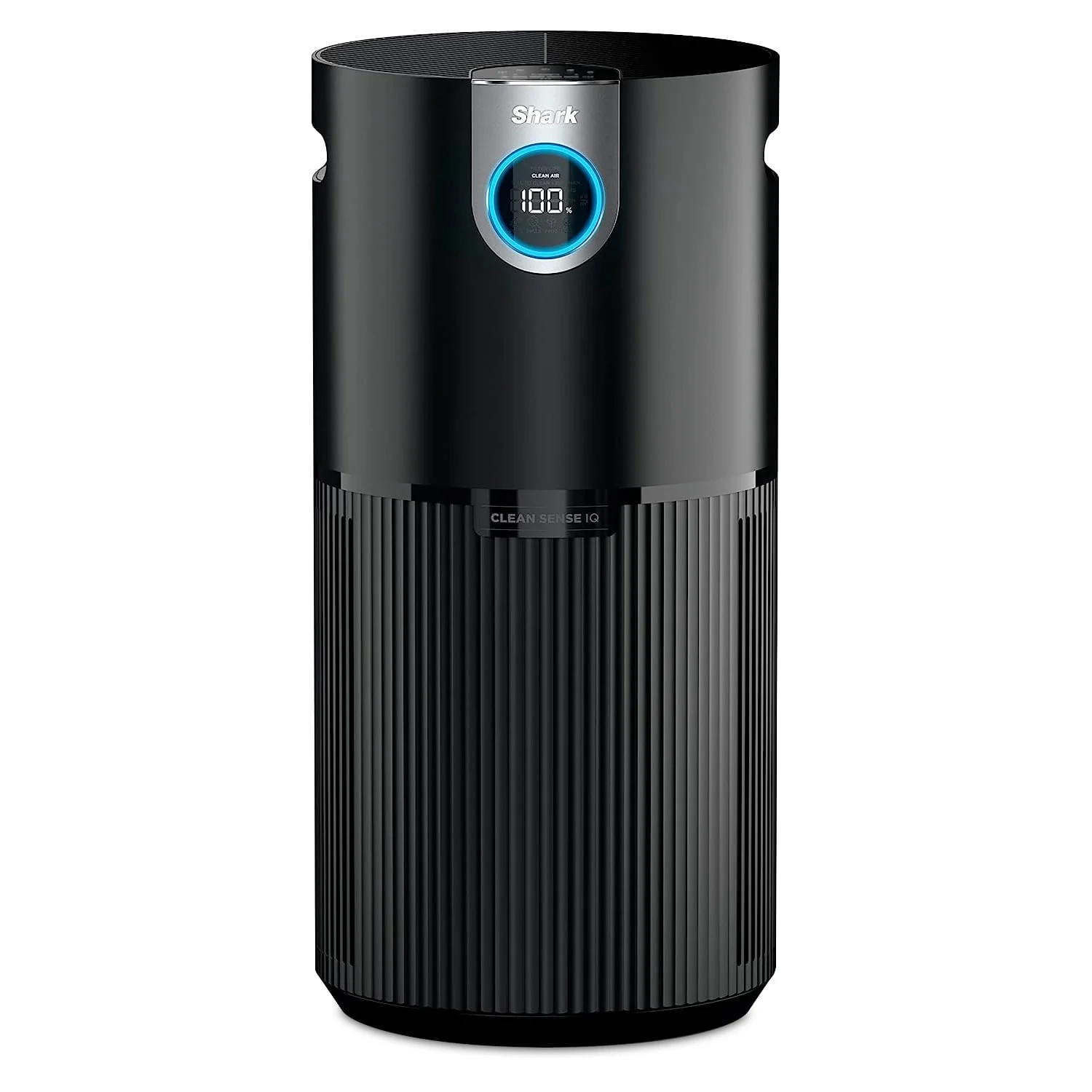 Restored Shark Air Purifier MAX with NanoSeal HEPA, Cleansense IQ, Odor Lock, Cleans up to 1200 Sq. Ft. and 99.98% of particles, dust, allergens, smoke, 0.1–0.2 microns, Grey, HP202 (Refurbished)