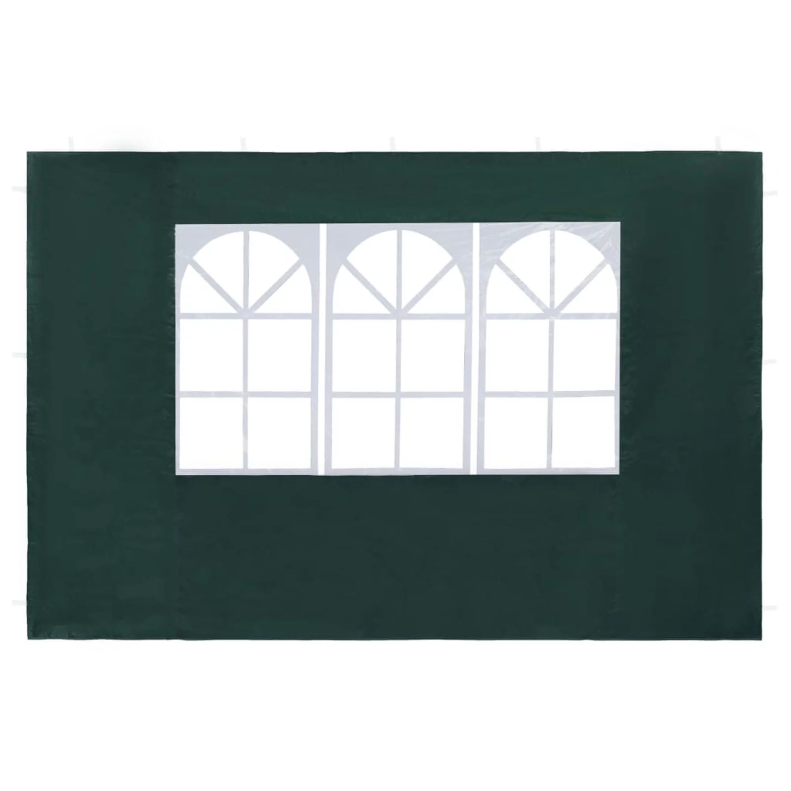 Tomshoo Party Tent Sidewall 2 pcs with Window PE Green