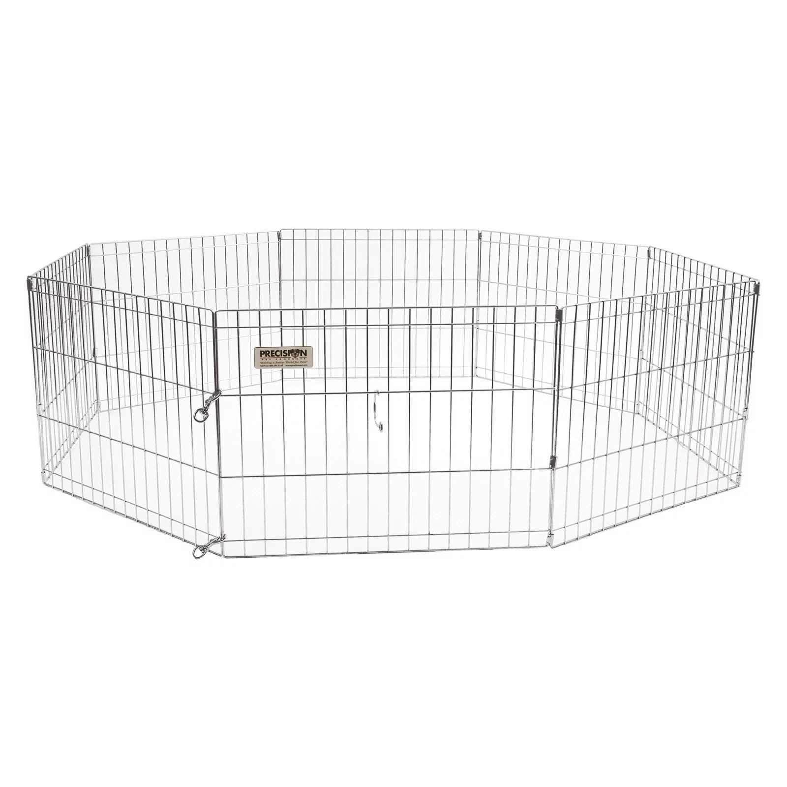 Precision Pet Silver ExPen with Snaps Boxed