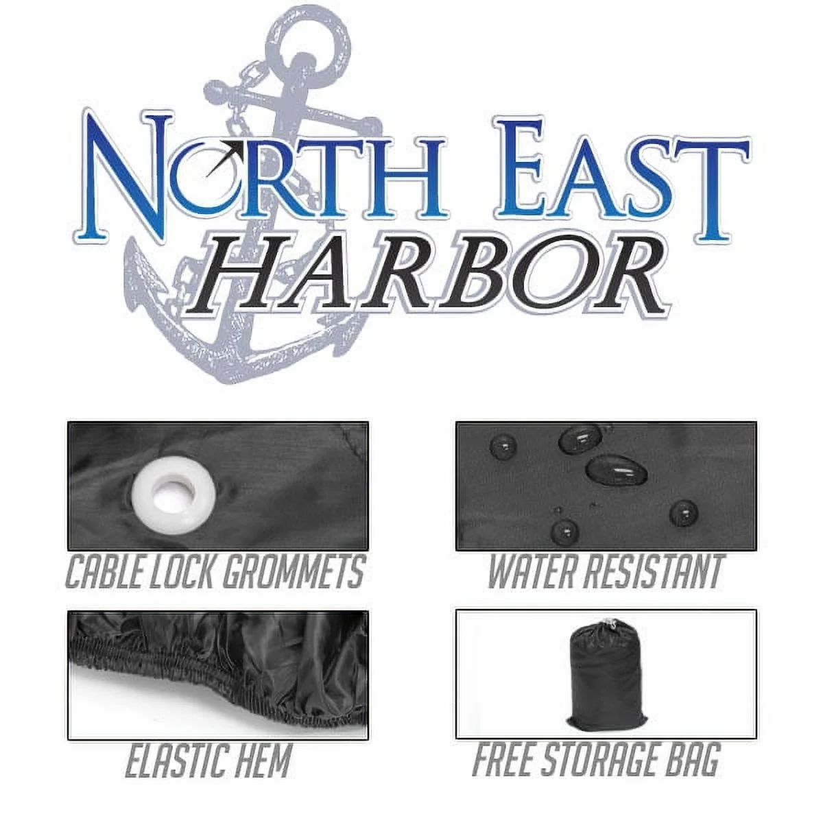 NEH Motorcycle Bike Cover Travel Dust Storage Cover Compatible with Harley Screamin Eagle