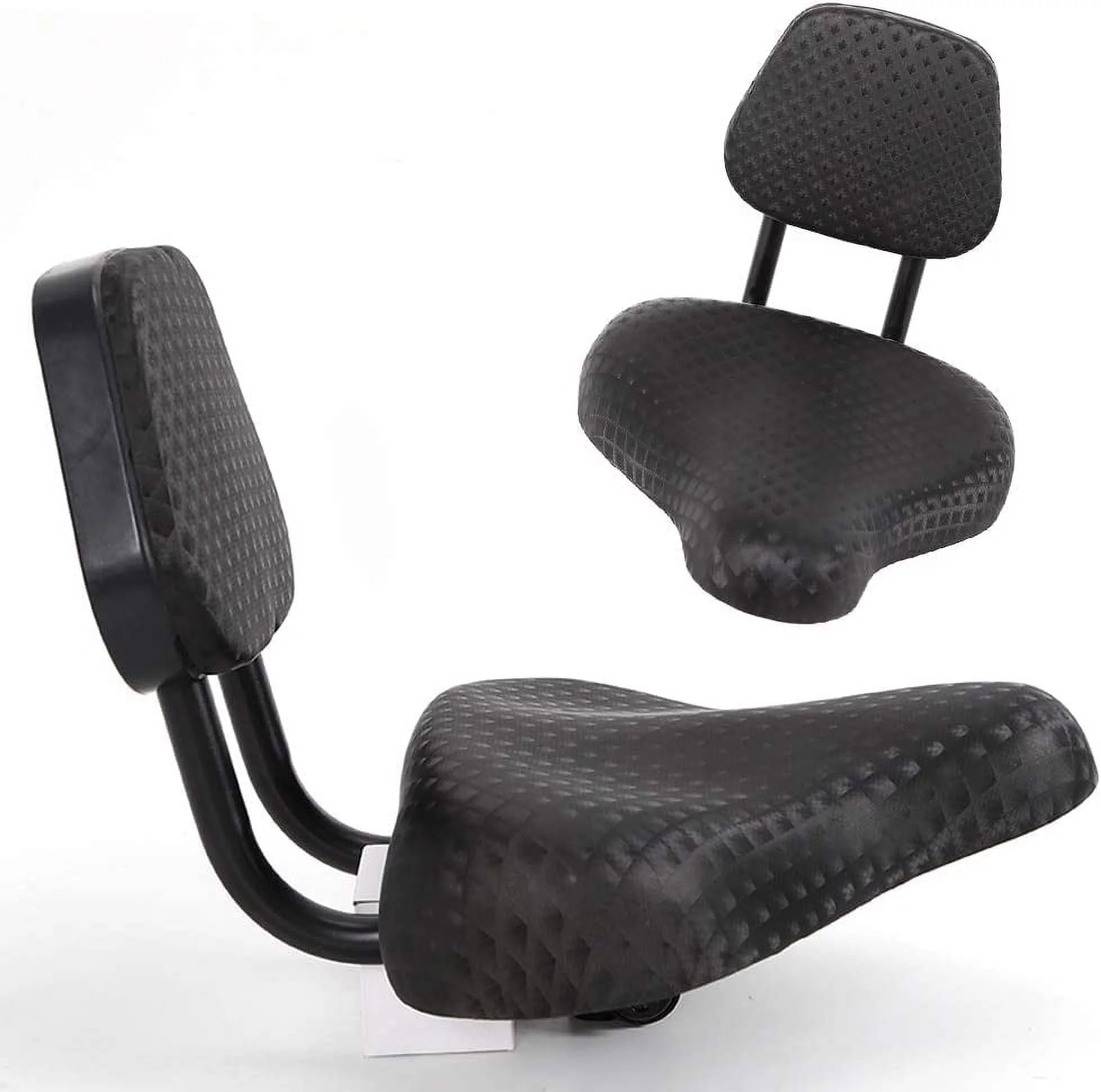 TFCFL Universal Bicycle Saddle Cruiser Tricycle Bike Seat Comfortable w/ Back Rest