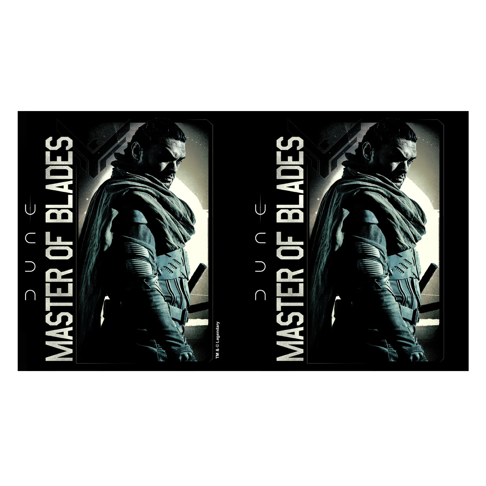 Dune Duncan Idaho Master of Blades  Stainless Steel Water Bottle Black 17 oz.