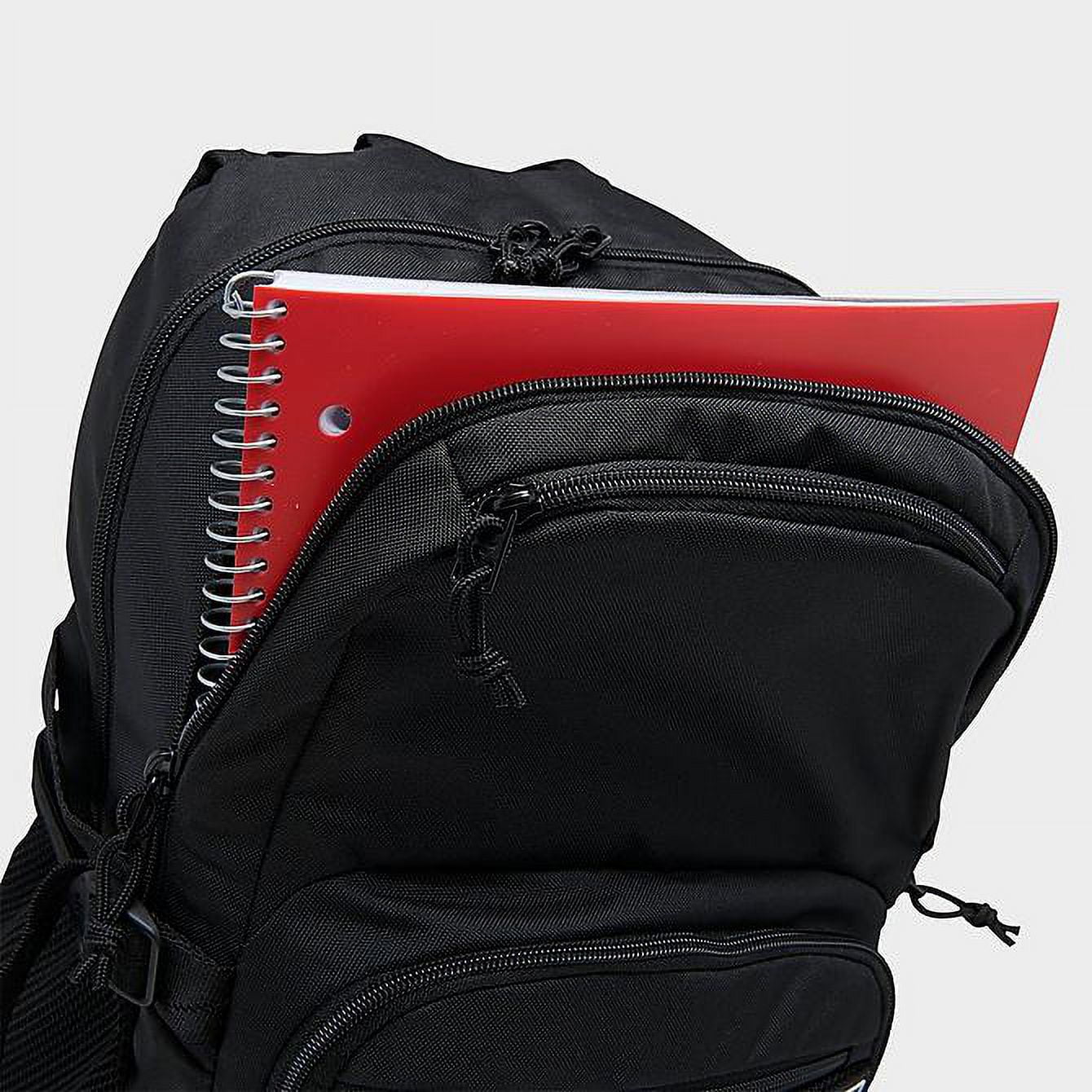 adidas Originals Energy Backpack, Stone Wash Carbon/Solar Red, One Size