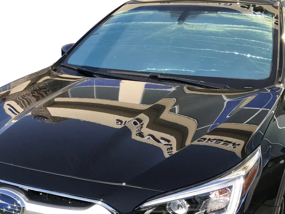 HeatShield, The Original Windshield Sun Shade, Custom-Fit for Subaru Outback Wagon 2020, 2021, Silver Series