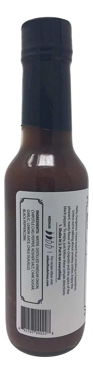 Callahan's Black Pepper Chipotle Hot Sauce, 5 Ounce Bottle (Pack of 2)