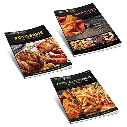 PowerXL Air Fryer Pro - 7-in-1 Cooking Features, 3 Recipe Books (6 QT Red)