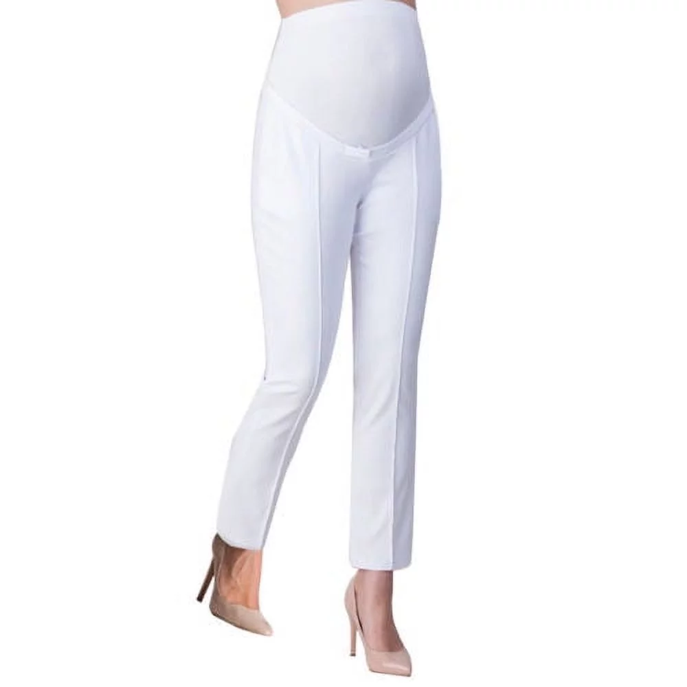 Pudcoco Maternity Clothes Pregnancy Trousers For Women Pants Full Ankle Length