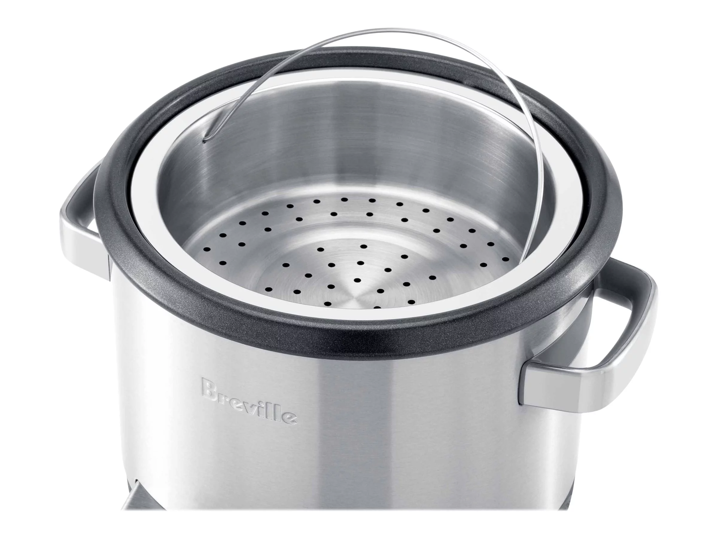 Breville the Risotto Plus 4 QT Sauteing Slow Cooker Rice Cooker and Steamer