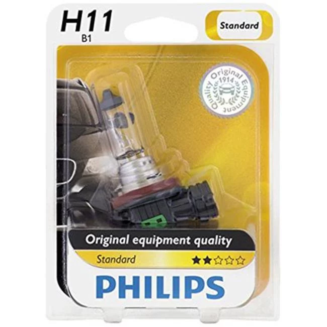 Philips H11 12362 Standard Halogen Headlight Automotive lamp bulb - Pack of 1