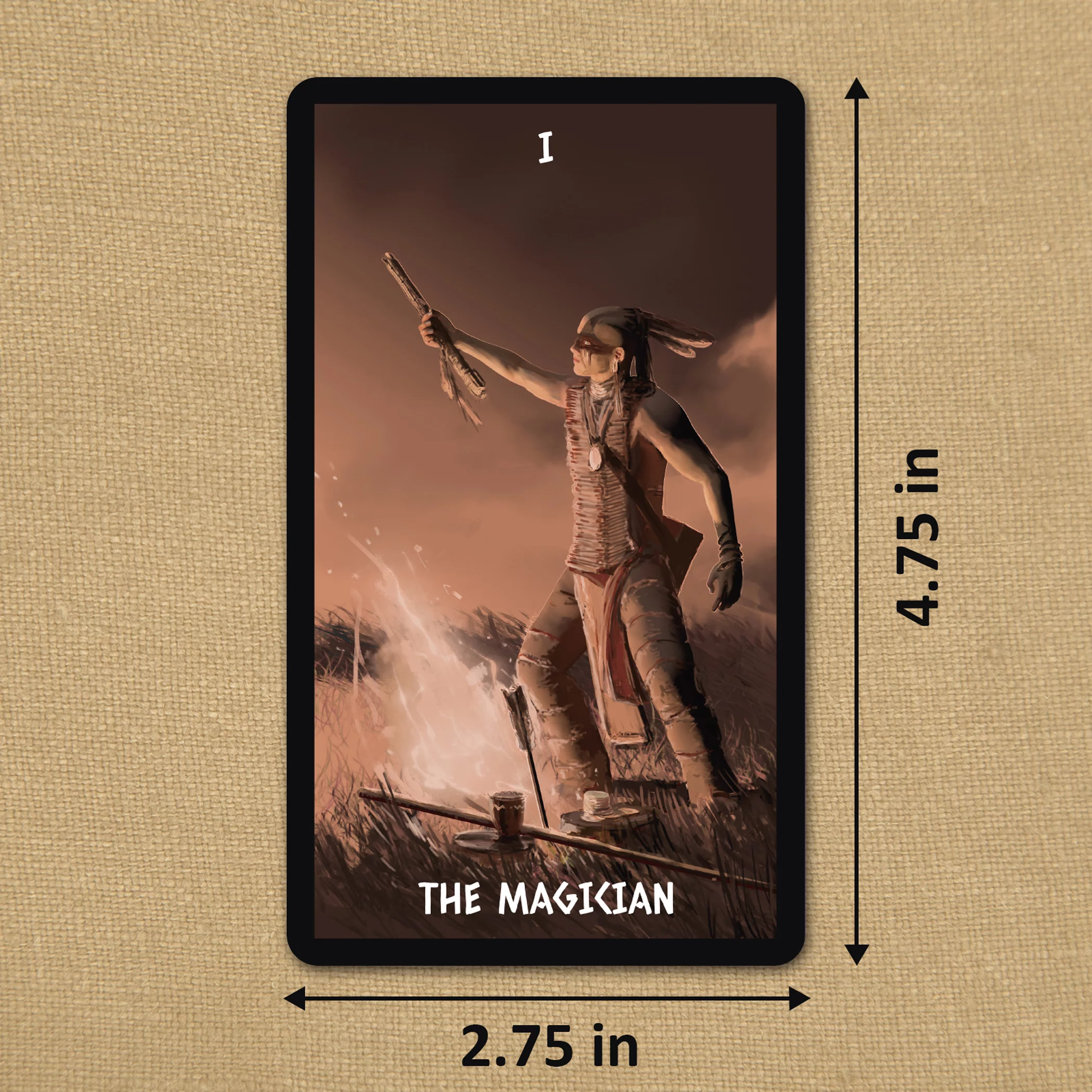 The Native Spirit Tarot by Da Brigh: 78-Card Deck and Guidebook (Cards)