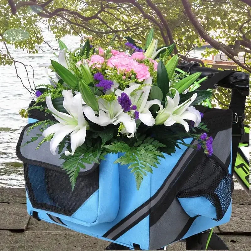 NEW Pet Bike Bag Bicycle Baskets Bike Handlebar Front Basket Small Cat Dog Carrier For Travel Shopping Cycling Package