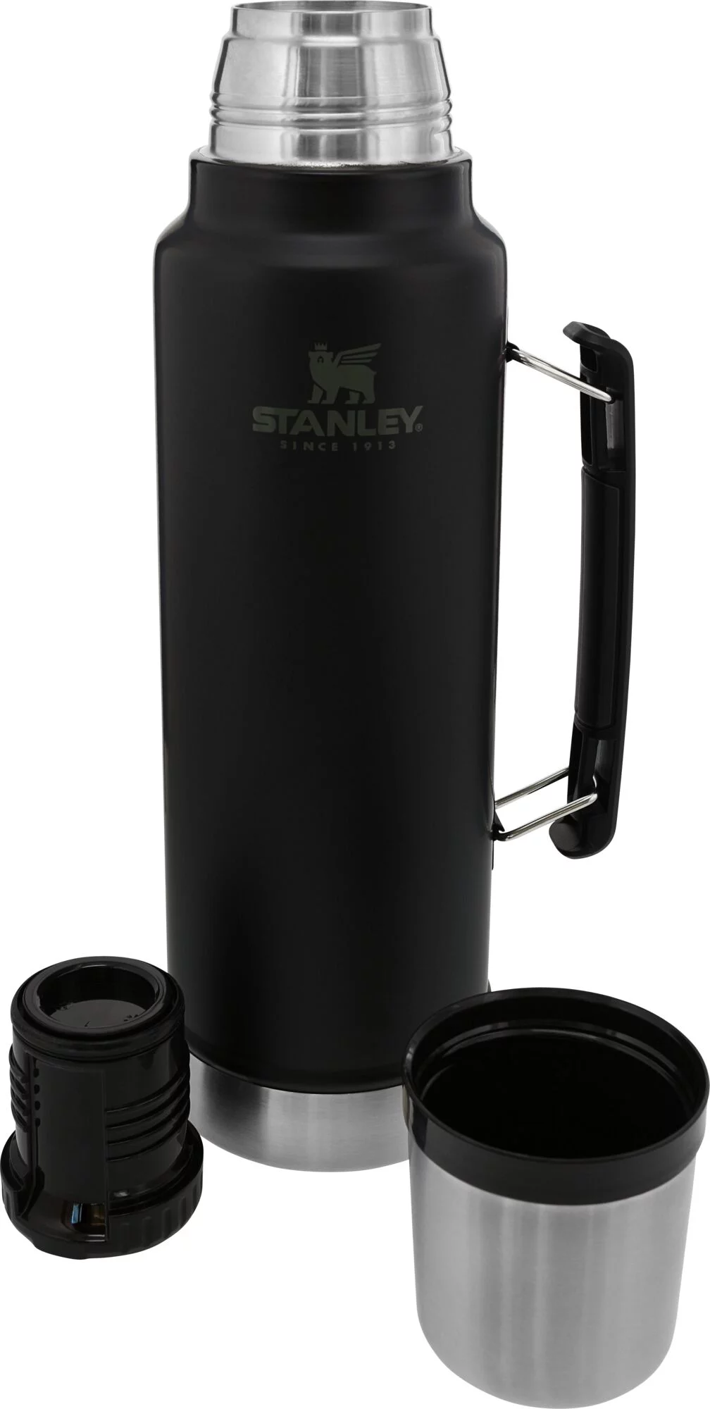 Stanley Classic Stainless Steel Vacuum Insulated Thermos Bottle, 1.5 qt