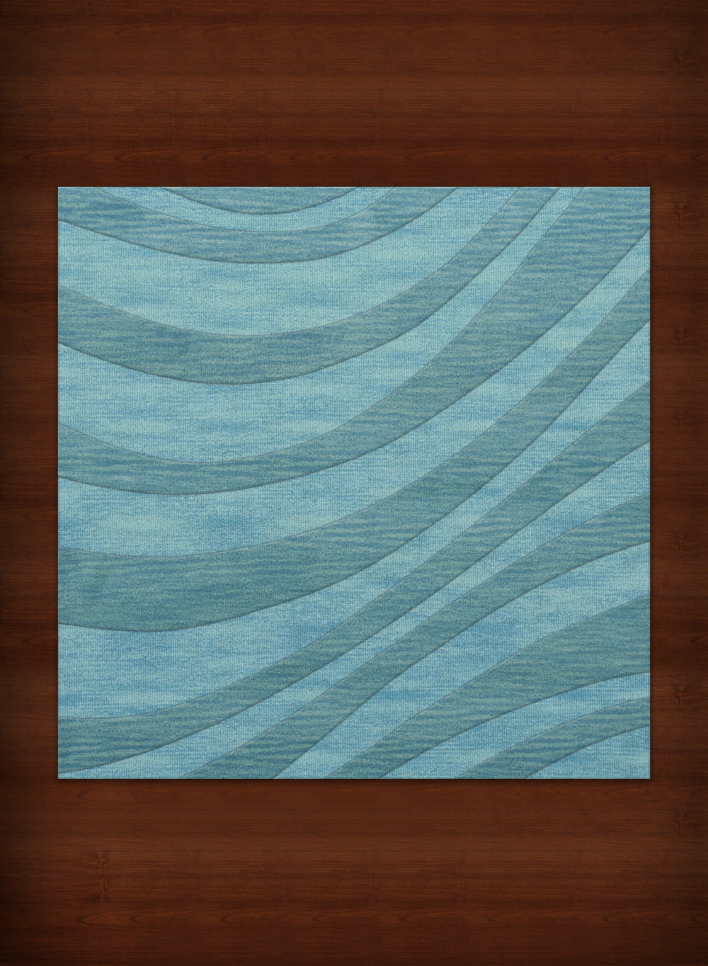 Dalyn Dover Area Rug DV12 Dv12 Peacock Waves Swirls 10' x 10' Square