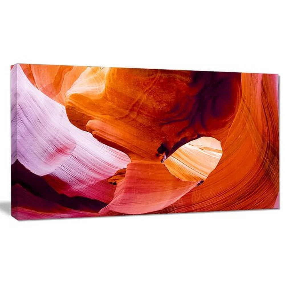 Design Art 'Antelope Canyon USA' Graphic Art on Wrapped Canvas