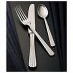 Bon Chef S2412 9.17 in. Empire Euro Solid Handle Dinner Knife, Pack of 12