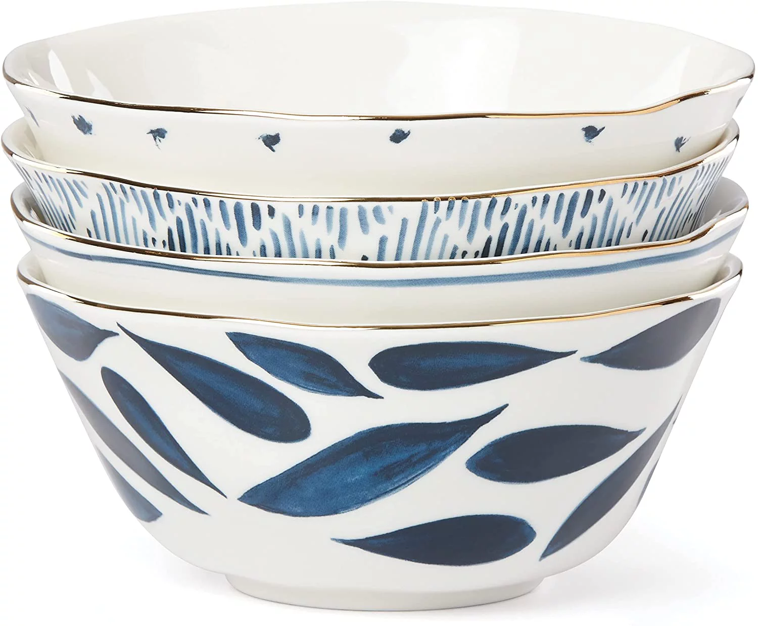 Blue Bay All Purpose Bowl Set of 4 Assorted by Lenox
