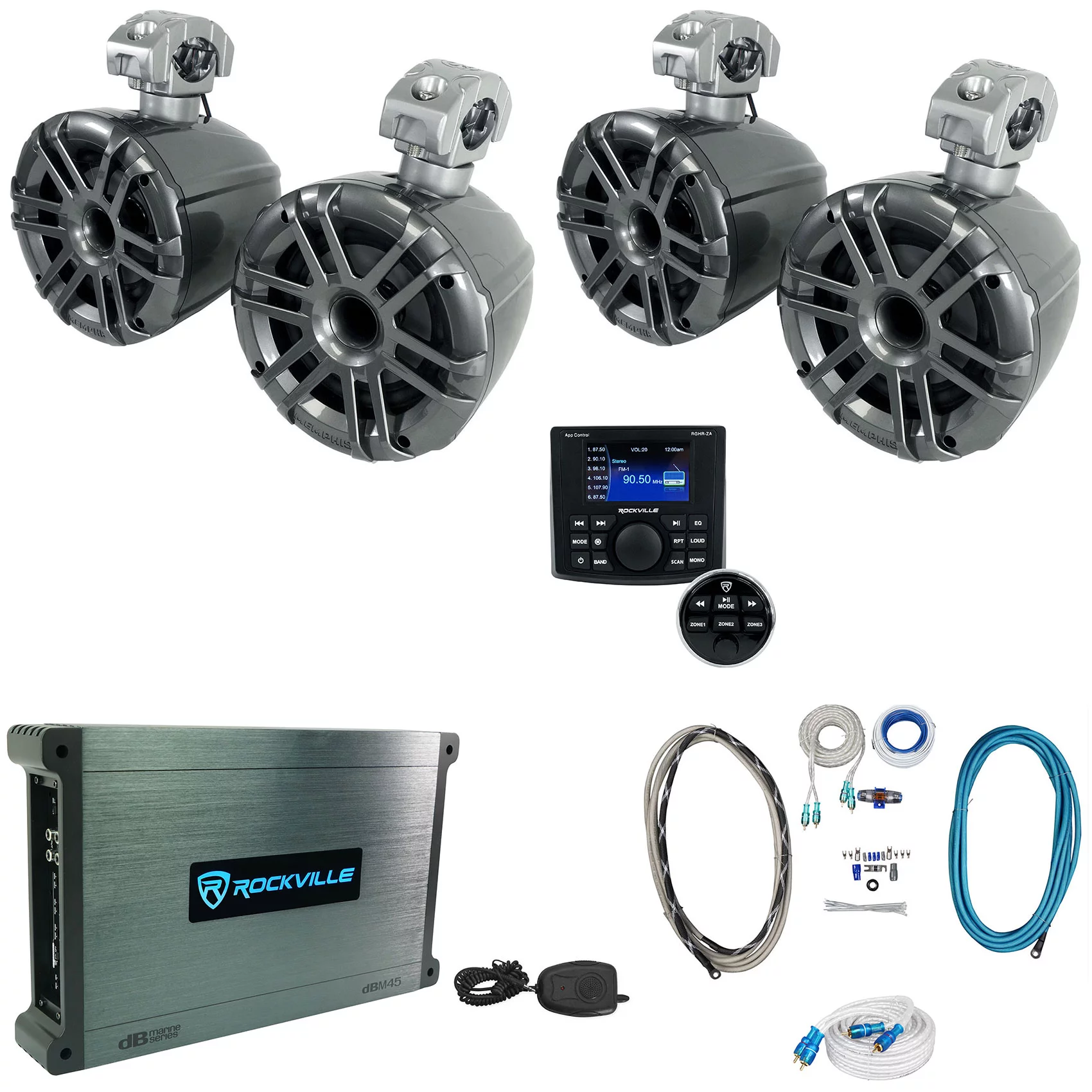 4) Memphis MXA62TG Grey 6.5