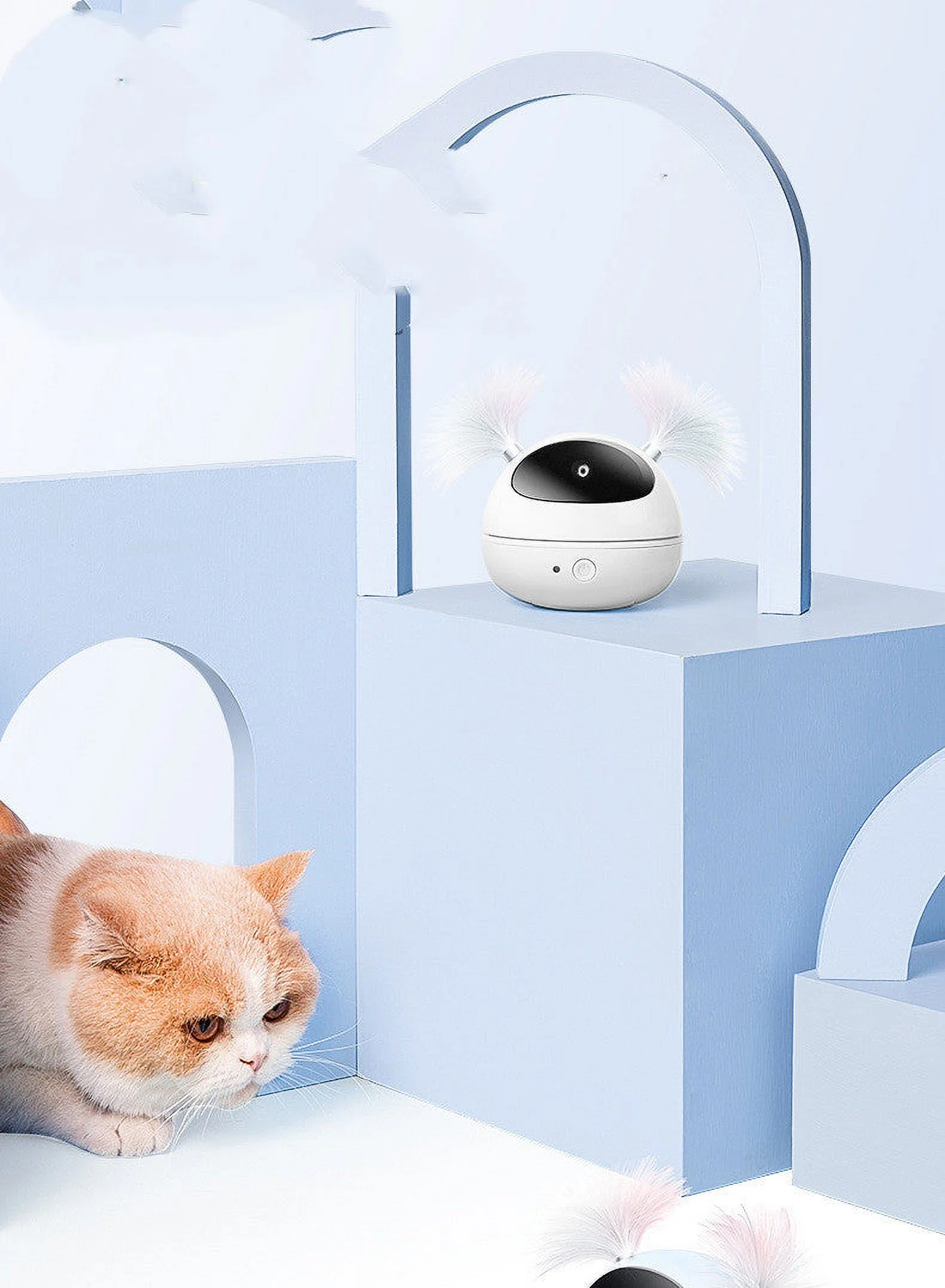 Barkwow Automatic electric laser  cat toy