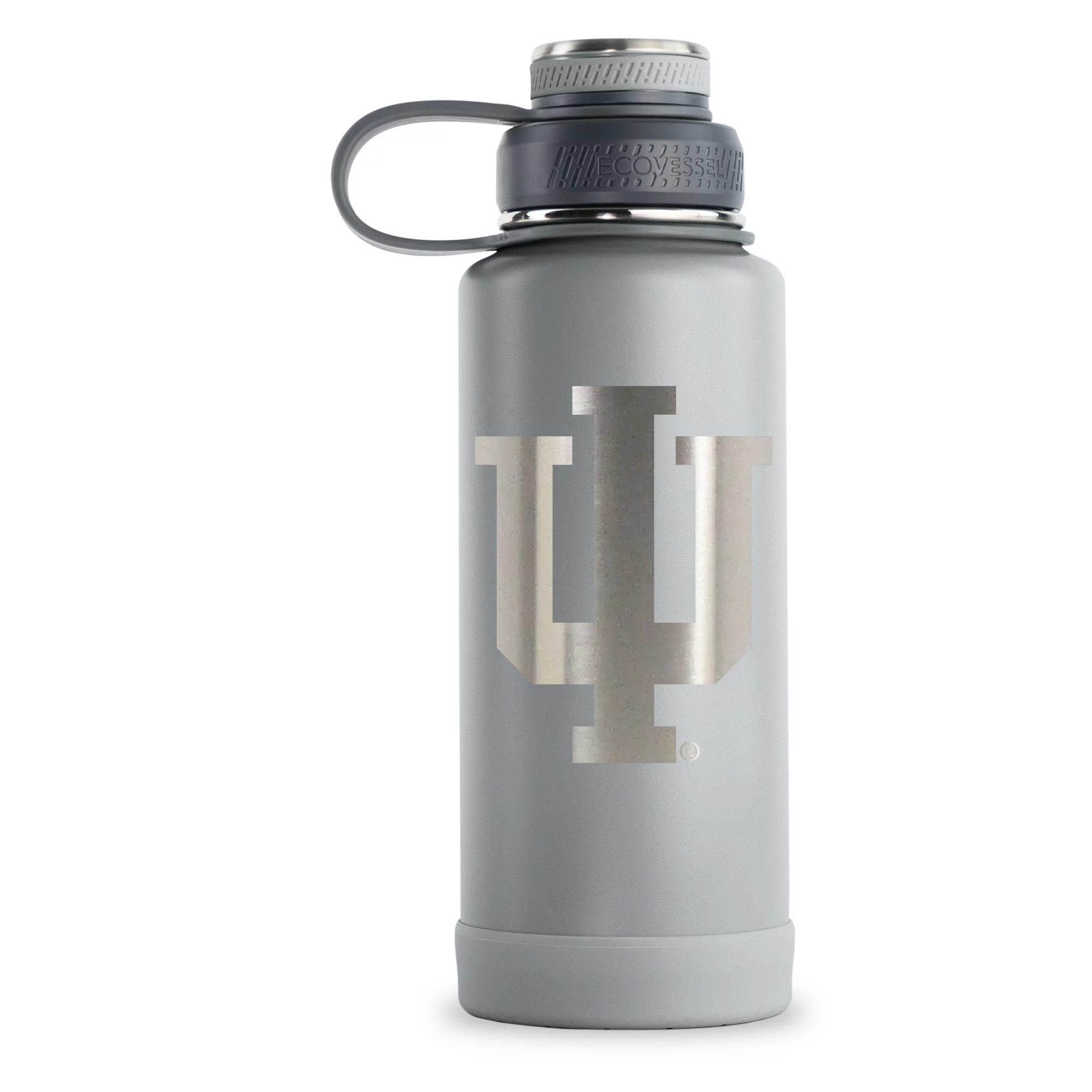 Gray Indiana Hoosiers 32oz. EcoVessel Boulder Bottle
