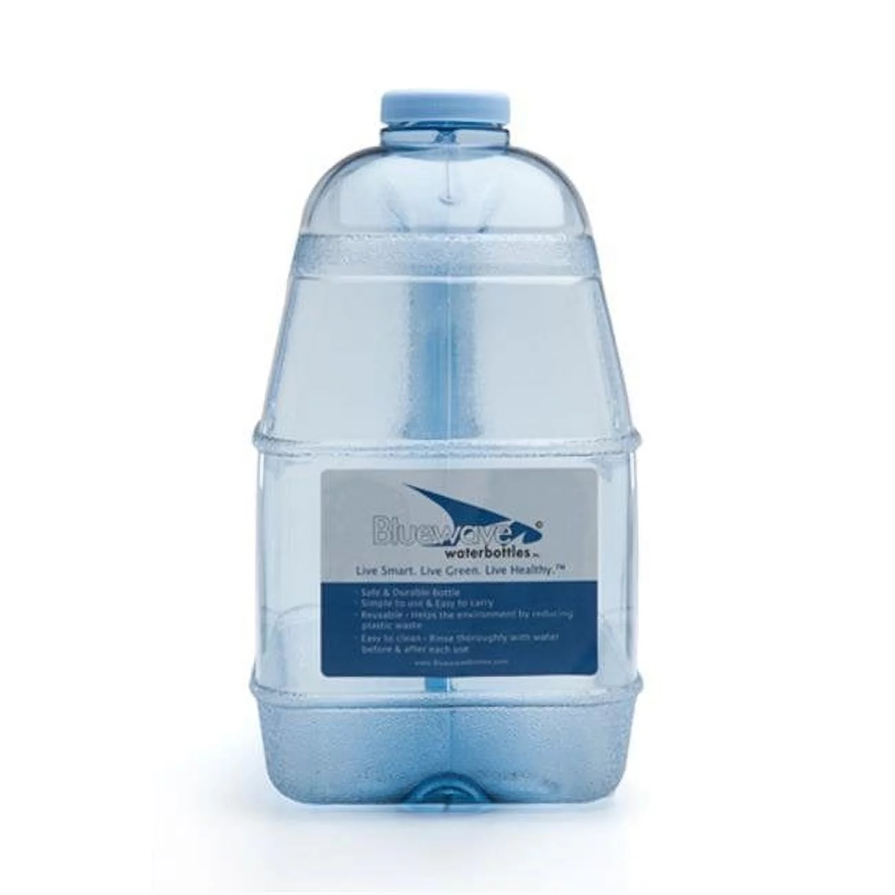 Bluewave Lifestyle PK1GJH-48 BPA Free 1 Gallon Square Water Bottle with 48 mm Cap