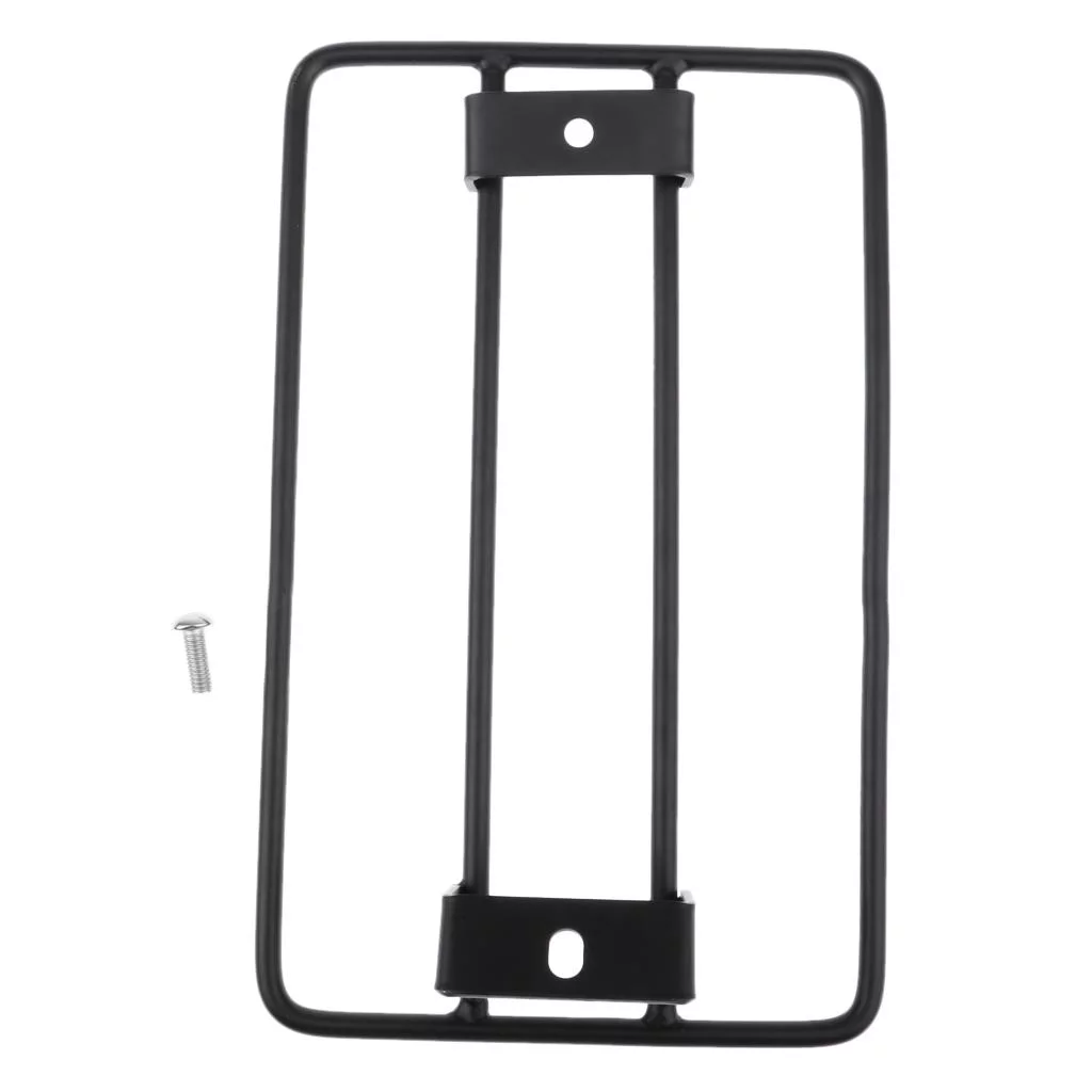 Sissy Bar Backrest Luggage Rack Rail Trunk Grom 250 300 500 2017-2019 (Black)