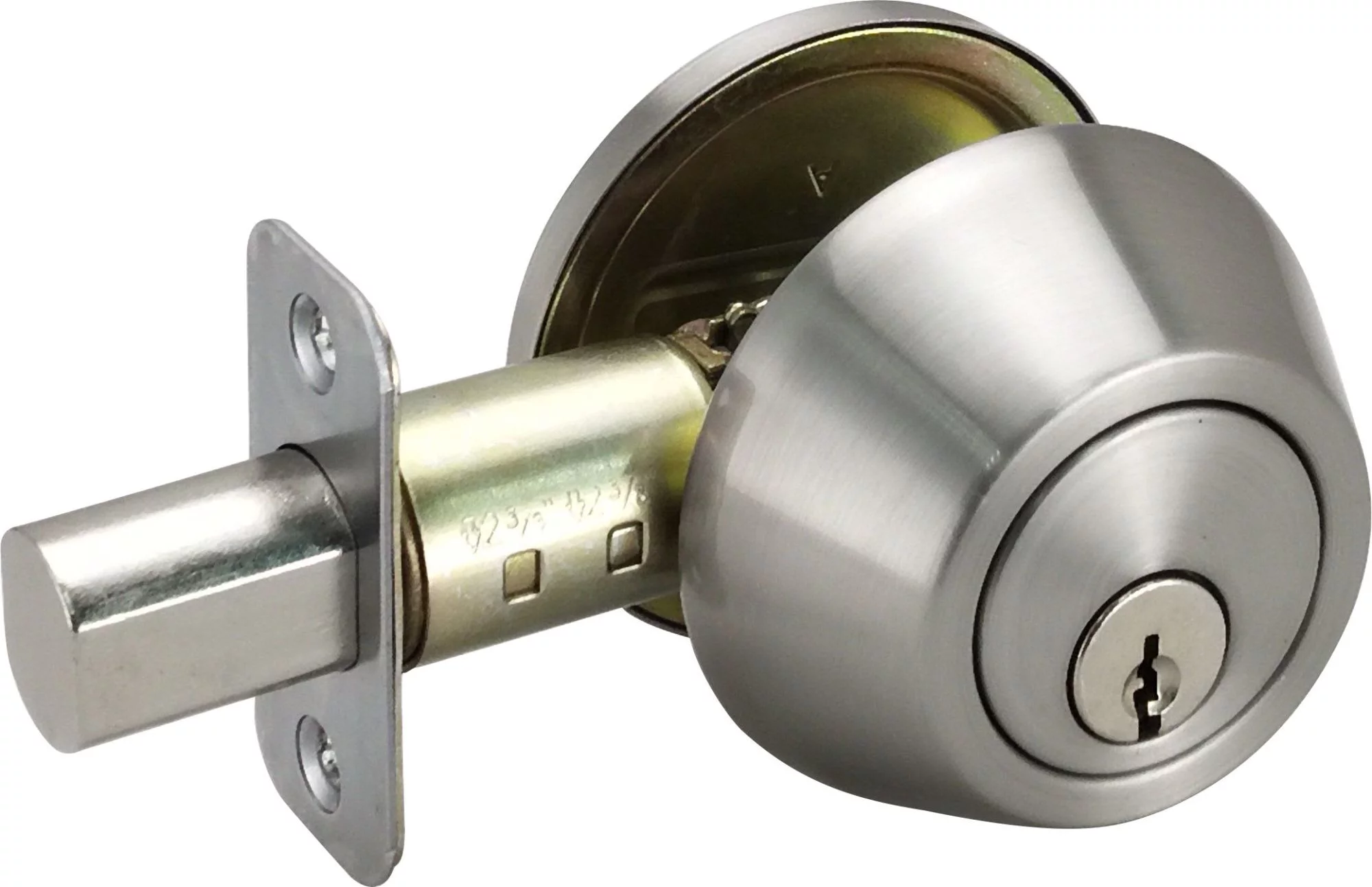 Miseno Mlk2030 Porter Flat Ball Single Cylinder Keyed Entry Door Knob Set - Black