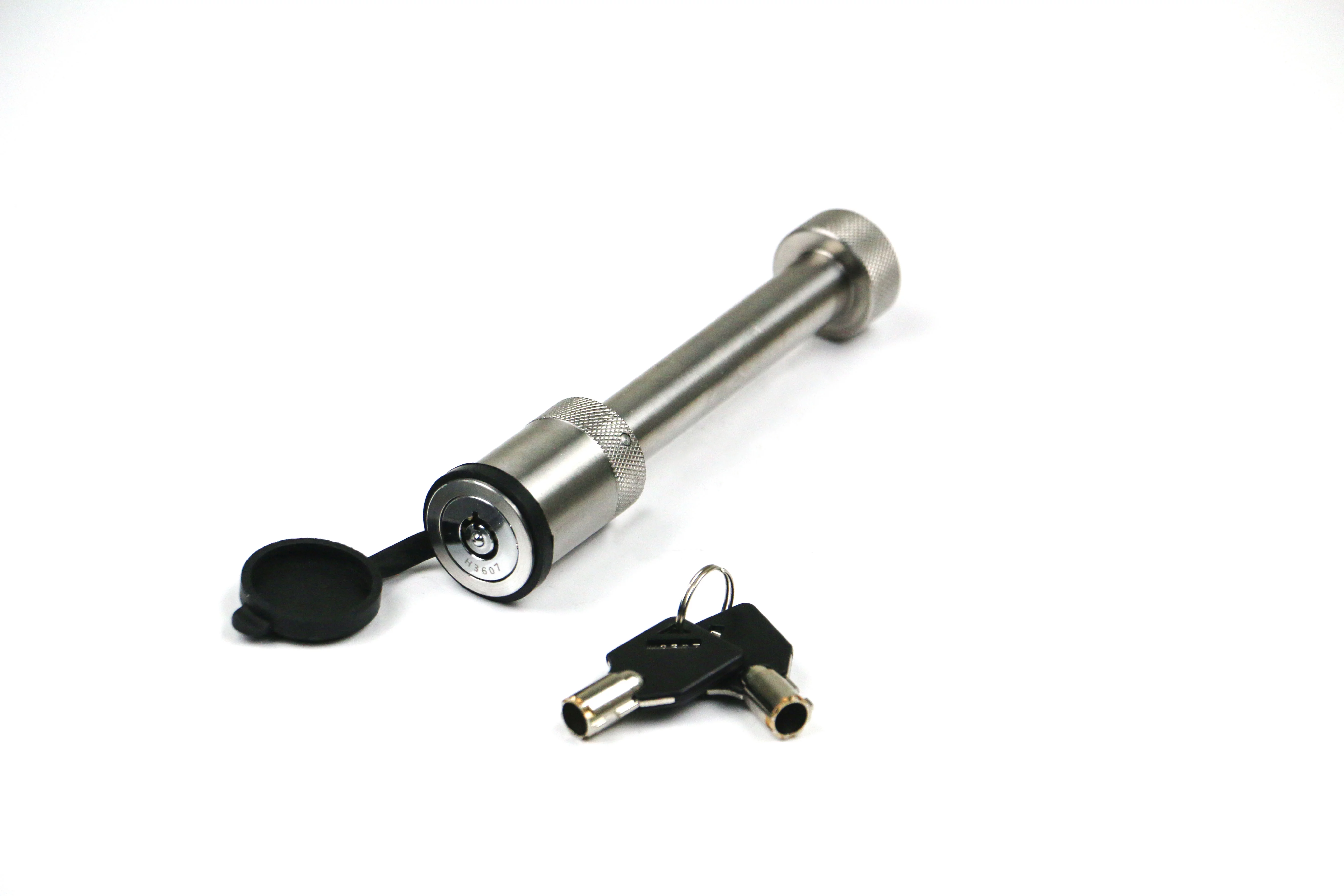 Weigh Safe WS05 Stainless Steel Receiver Lock - Designed to function with ANY Ball Mount - Drop Hitch with any 2