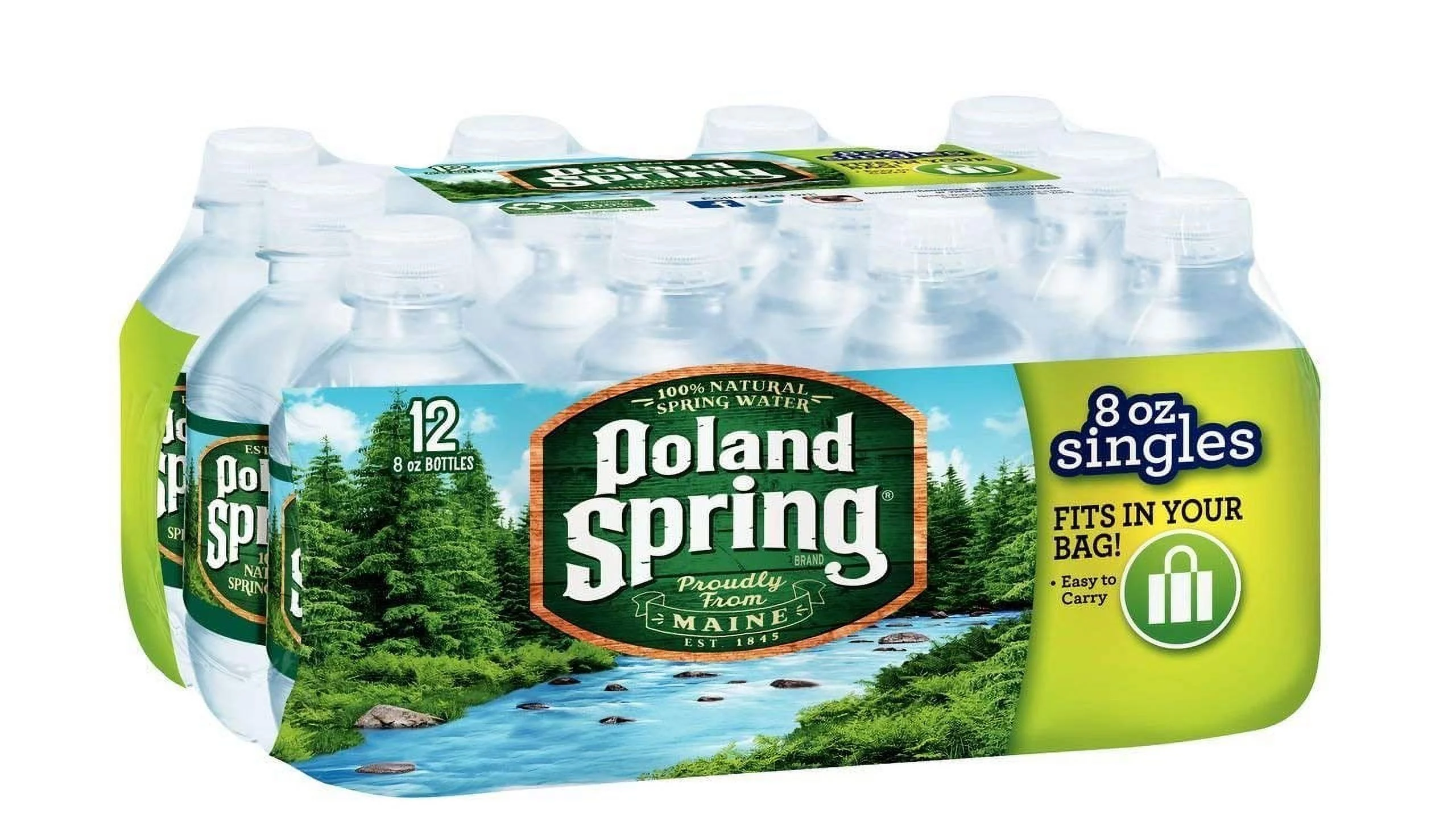 Half Pint Natural Spring Water 12 Pk - 27.6 Pounds