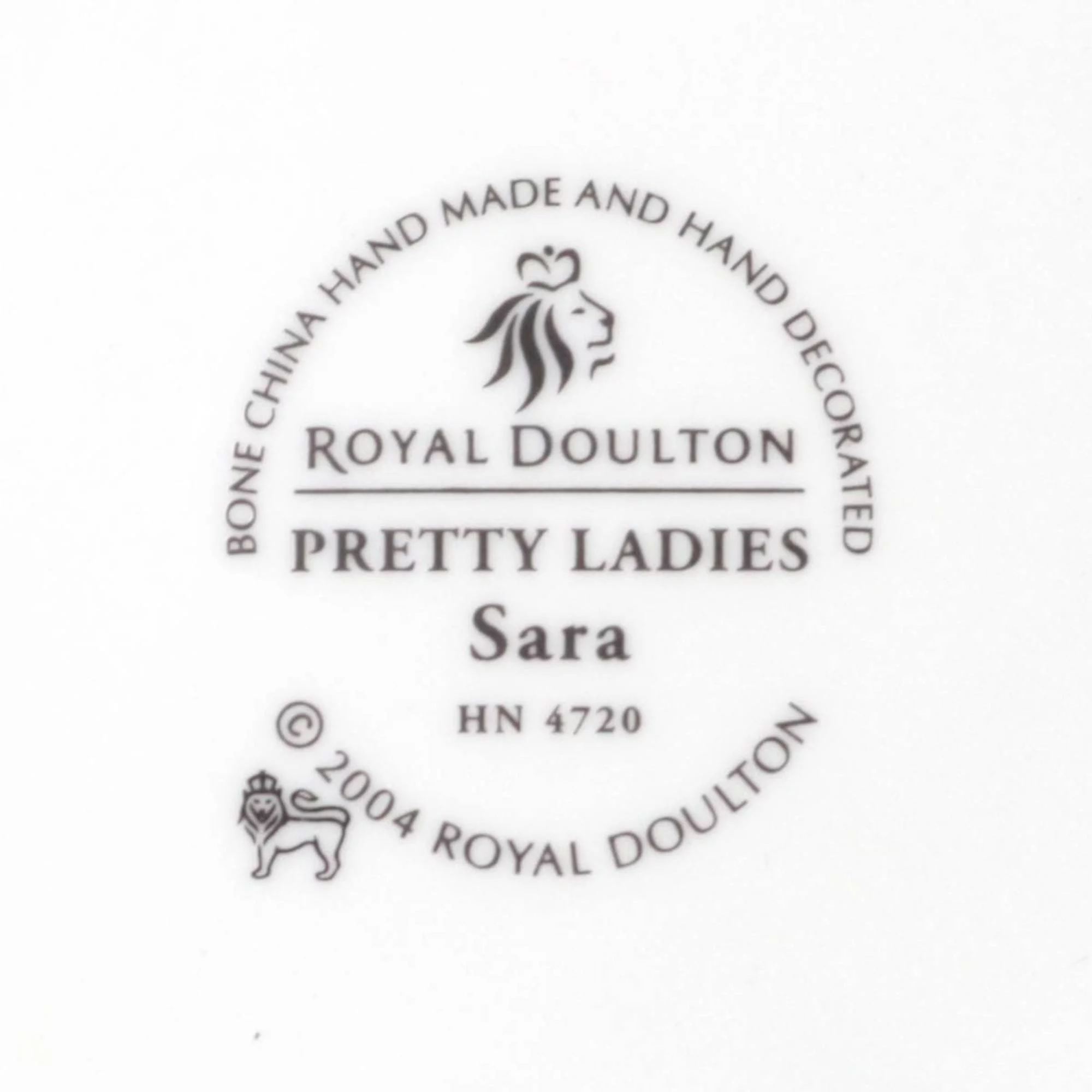 Pre-Owned ROYAL DOULTON Royal Doulton Figurine Figure PRETTY LADI Sara Pretty Lady Sarah HN4720 (Good)