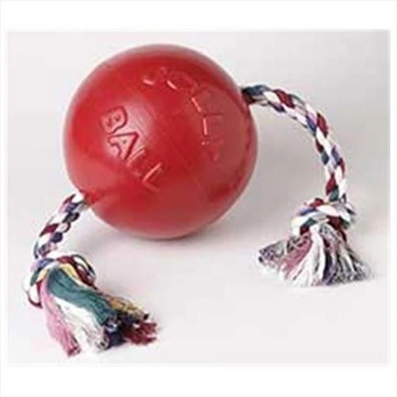 Jolly Pet Romp n Roll Dog Toy Ball, Red, 6
