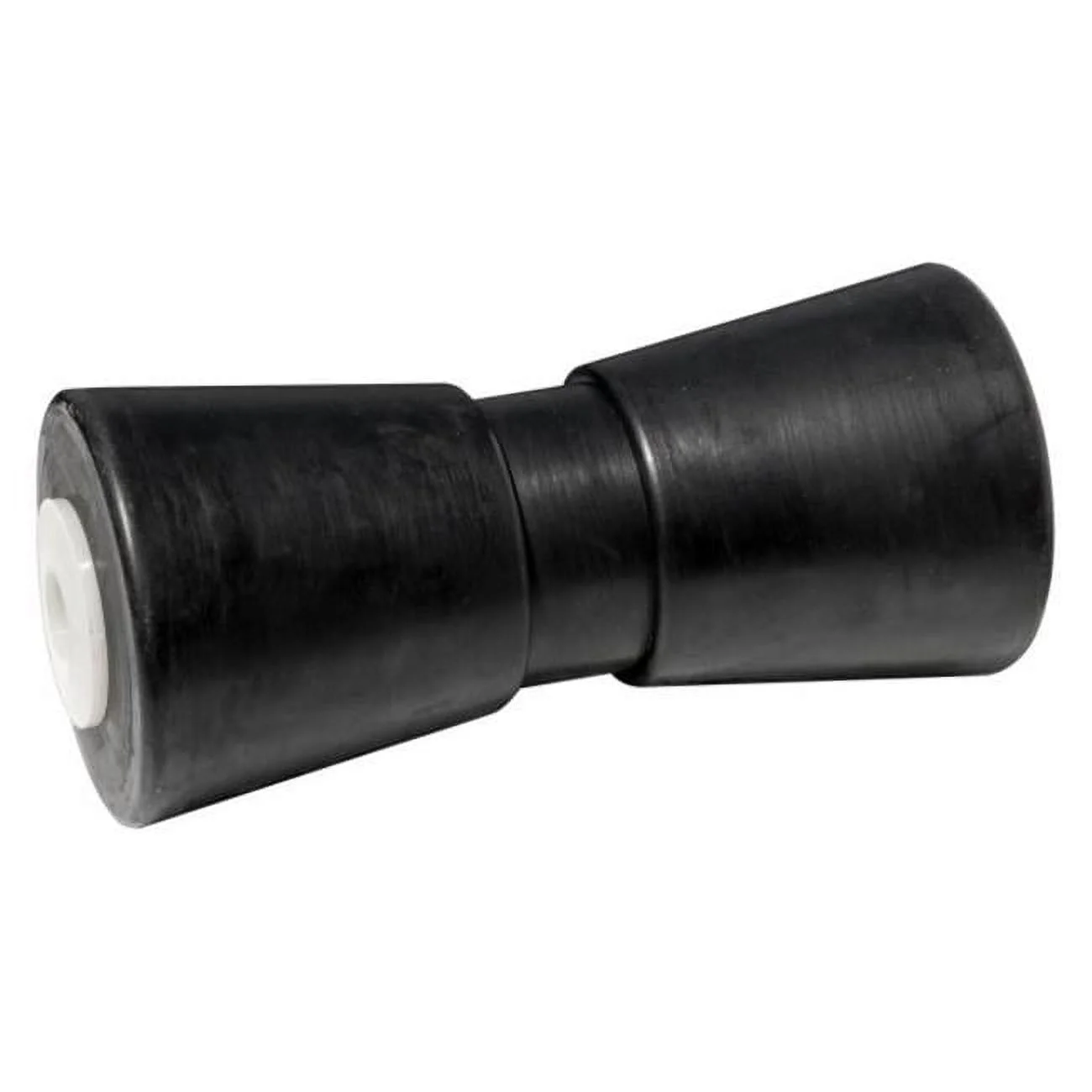 Tie Down Engineering 34-86484 8 in. Black Rubber V-Shaped Keel Roller for 0.62 in. Shaft