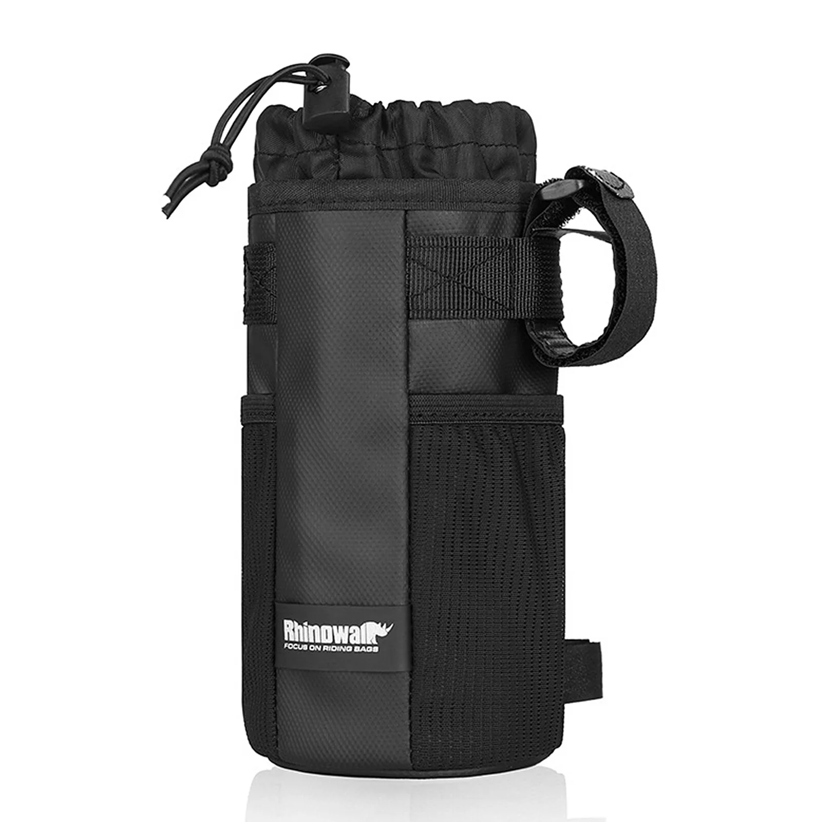Insulated Bicycle Bag Bike Bottle Holder Cycling Water Bottle Cover Heavy Duty Drink Bottle Storage Bag Carrier Pouch MTB Bike Kettle Handlebar Bag Protective Case