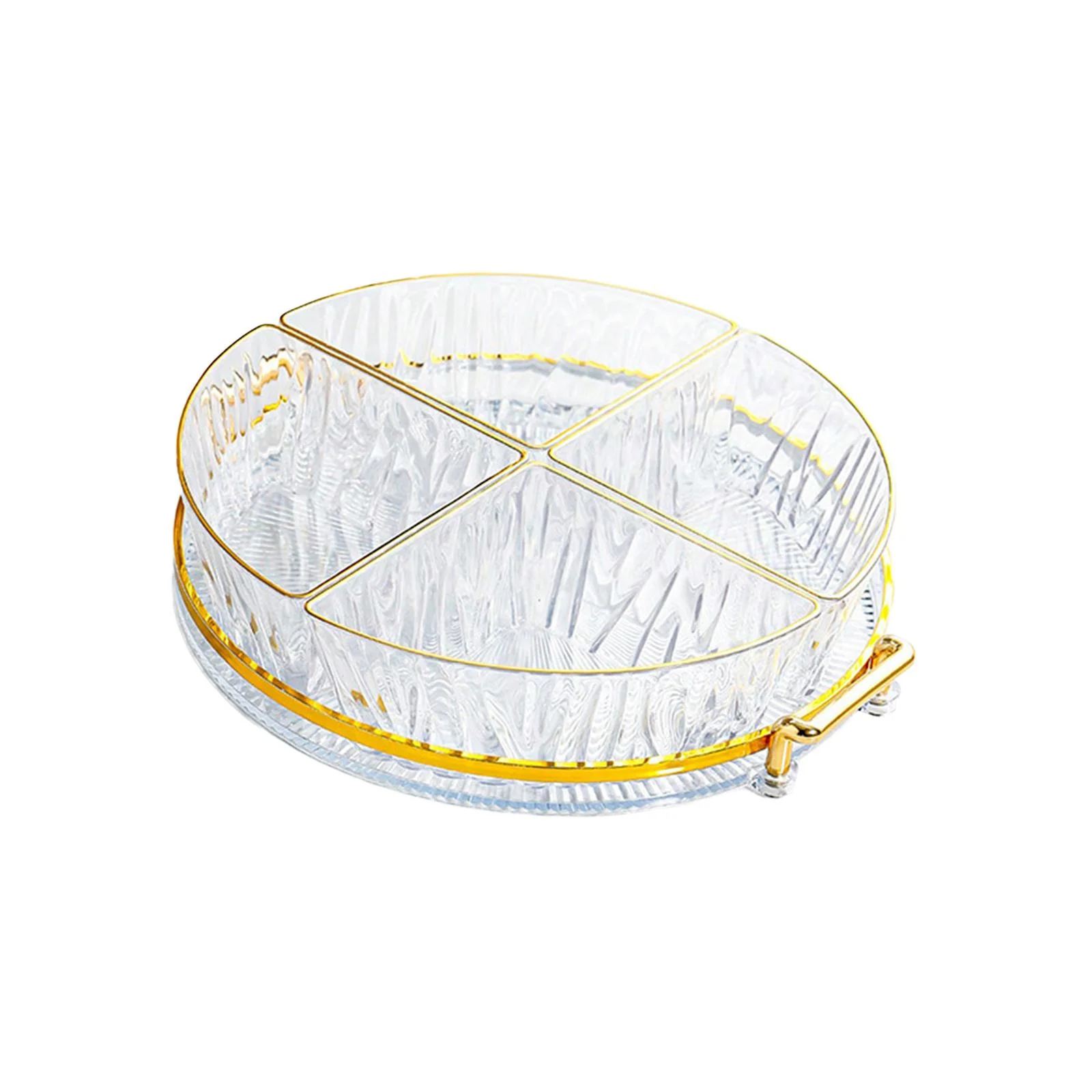 perfk Divided Serving Dishes Serving Bowls for Party Dinner Table Snacks