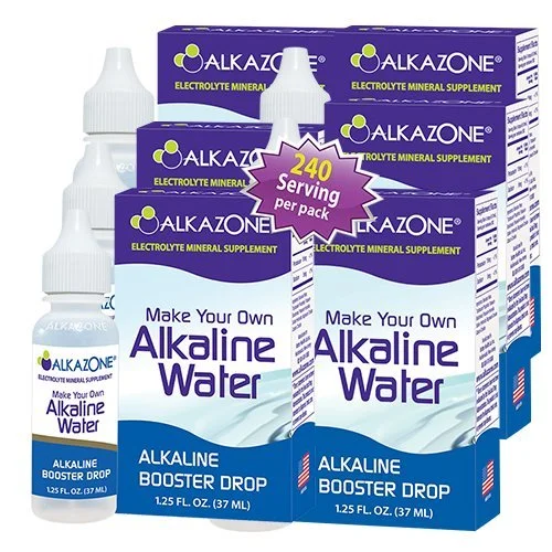 ALKAZONE Make Your Own Alkaline Water - 6 PACK