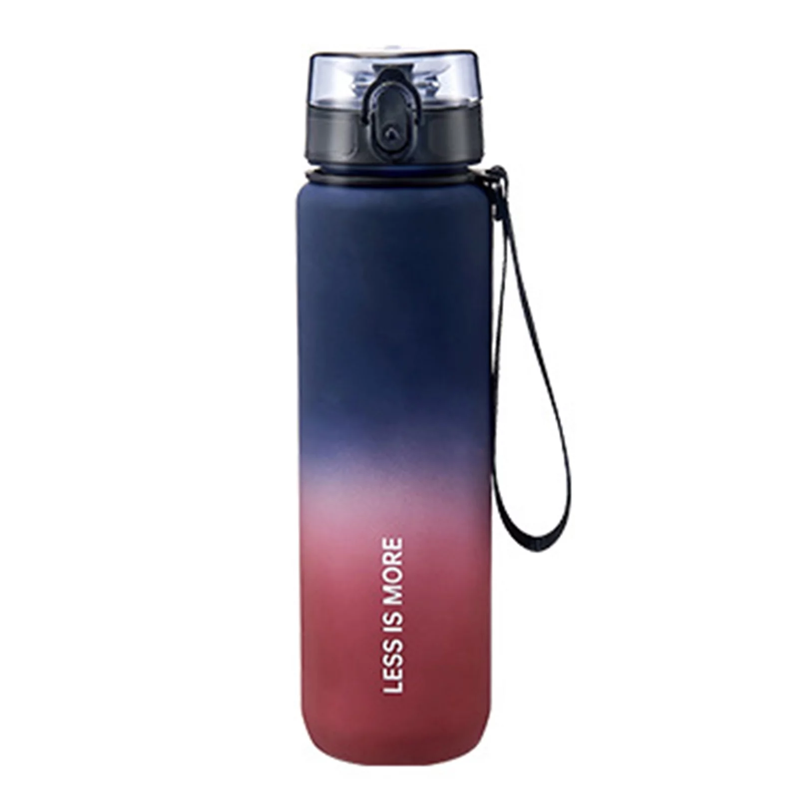 Dcenta 500ml/1000ml Motivational Sports Water Bottle with Time Marker Leakproof Drinking Bottle for Fitness Gym Cycling Running Hiking Camping Traveling