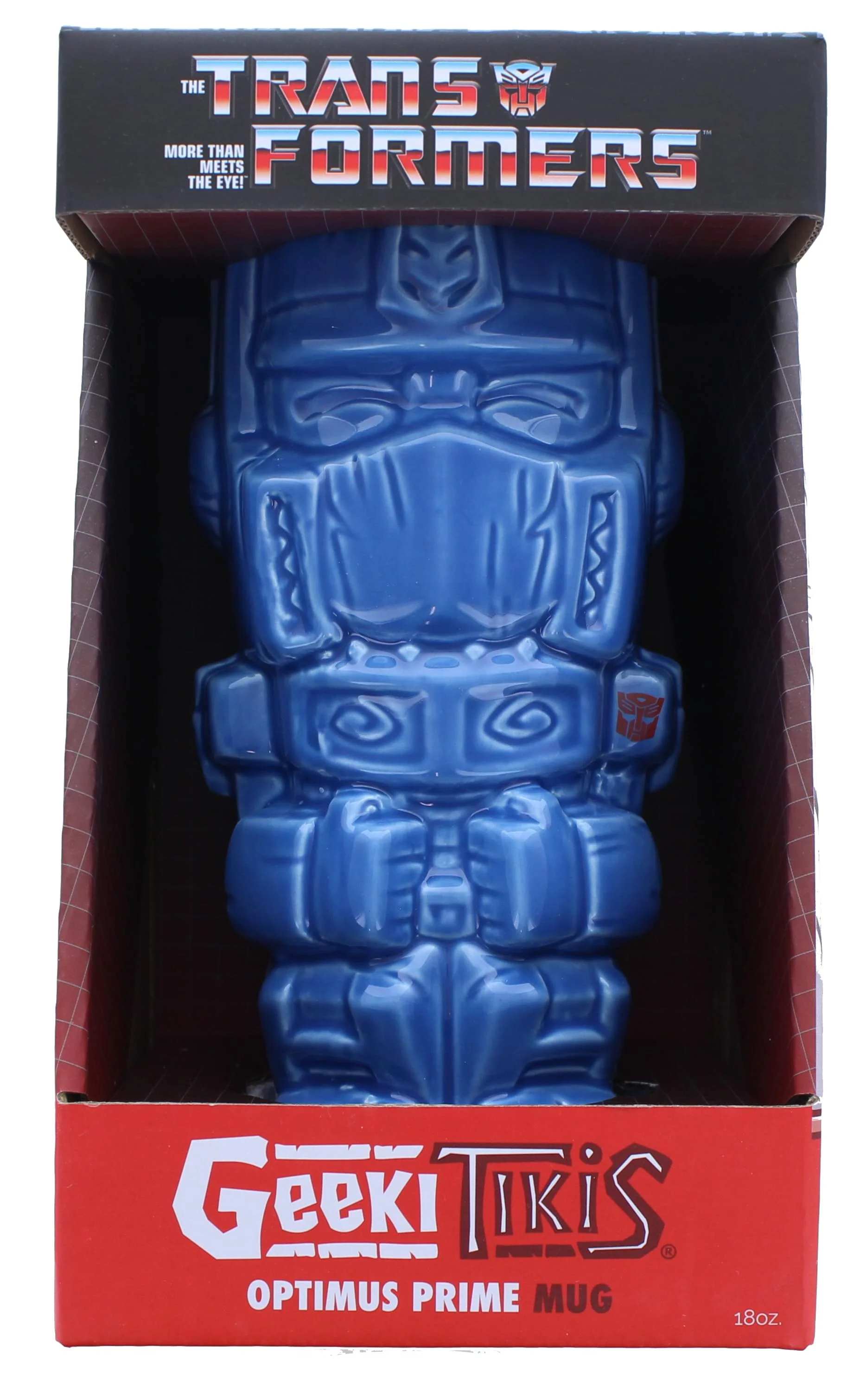 Geeki Tikis Transformers Optimus Prime Ceramic Mug | Holds 18 Ounces