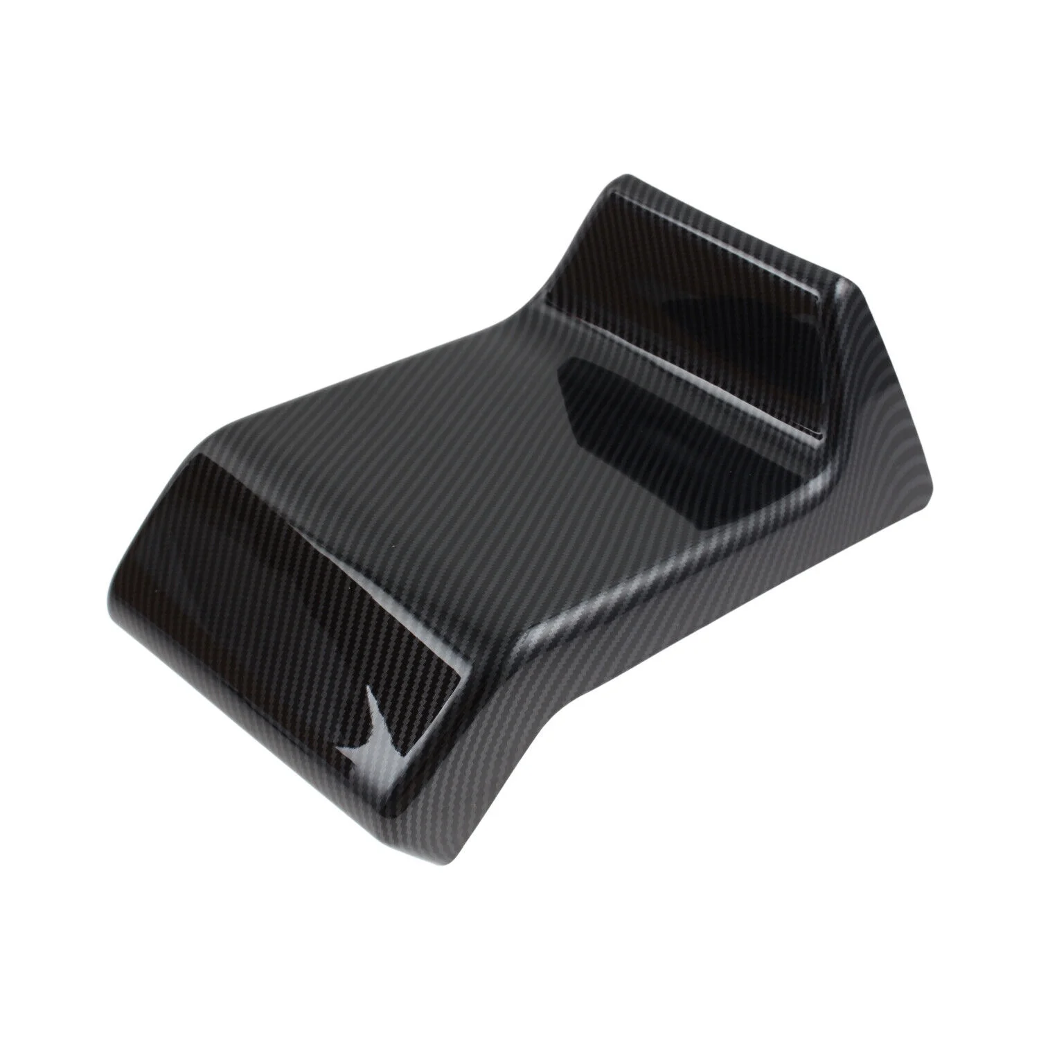 Carbon Fiber Armrest Box Rear Cover Trim Fit for Subaru Crosstrek 2018-2023