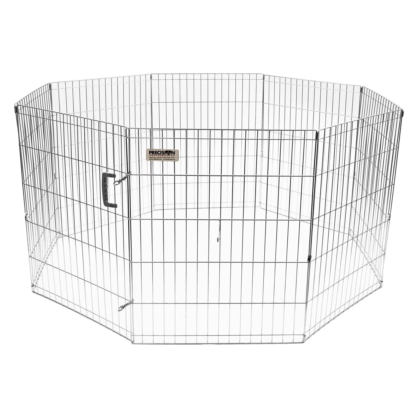 Precision Pet Silver ExPen with Snaps Boxed