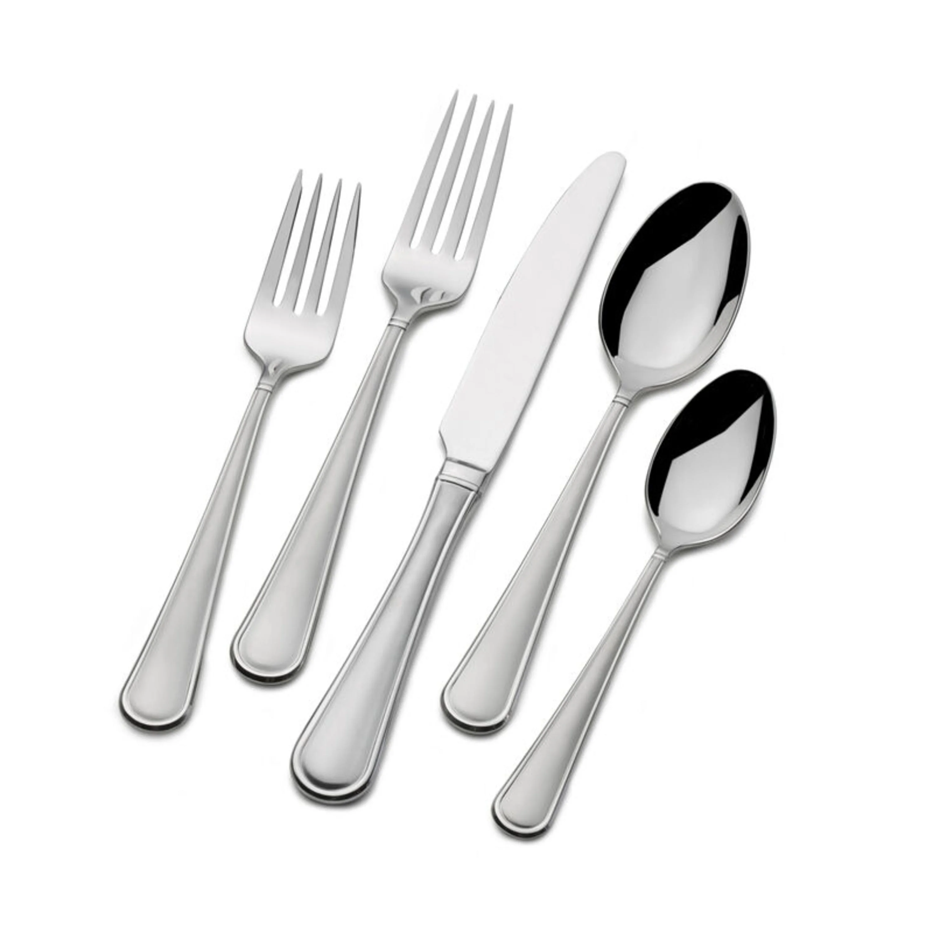 Mikasa Virtuoso Frost 75-Piece 18.10 Flatware Set, Service for 12