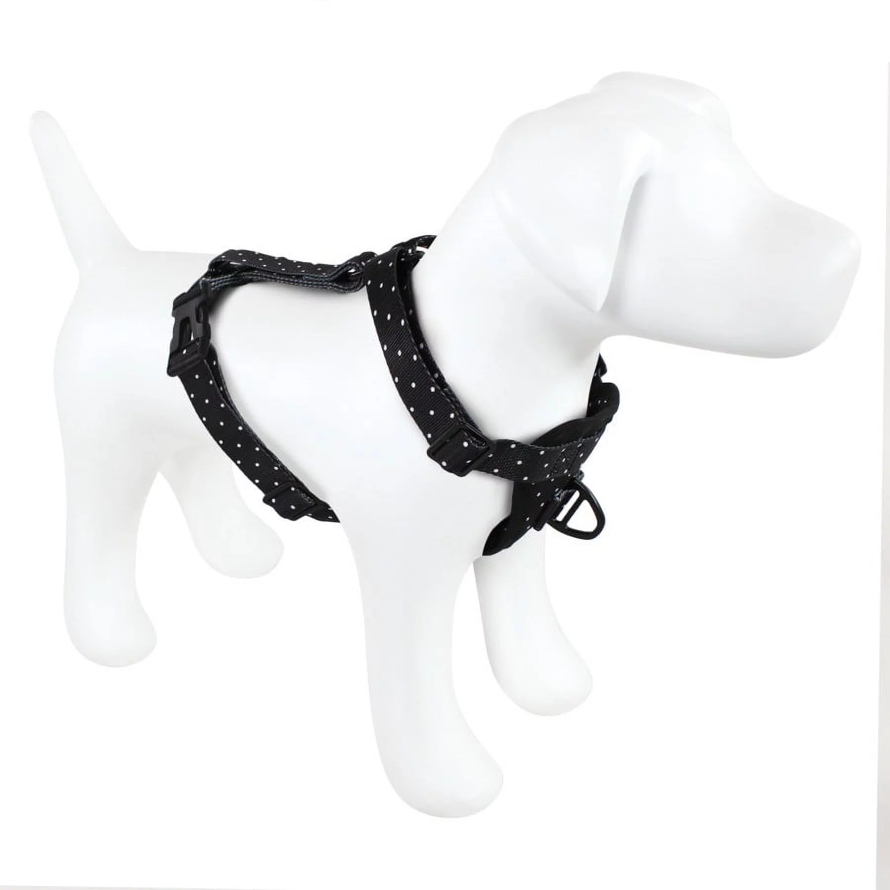 Luvable Friends Dog Pet Harness, Polka Dot, Small