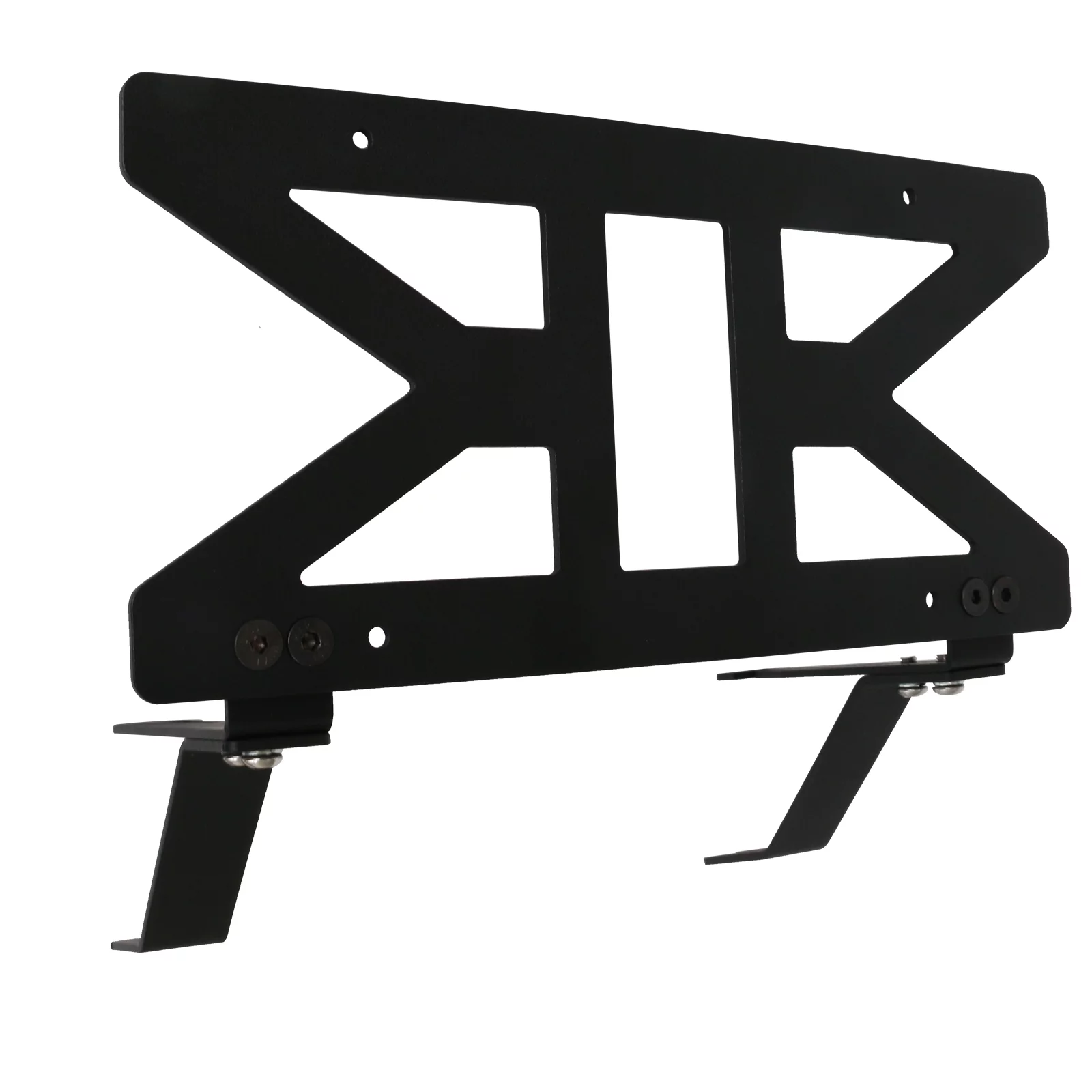 License Plate Bracket for 2020-2022 Tesla Model Y, Split Design, Quick Installation, No-Drilling Aluminum Alloy License Plate Bracket