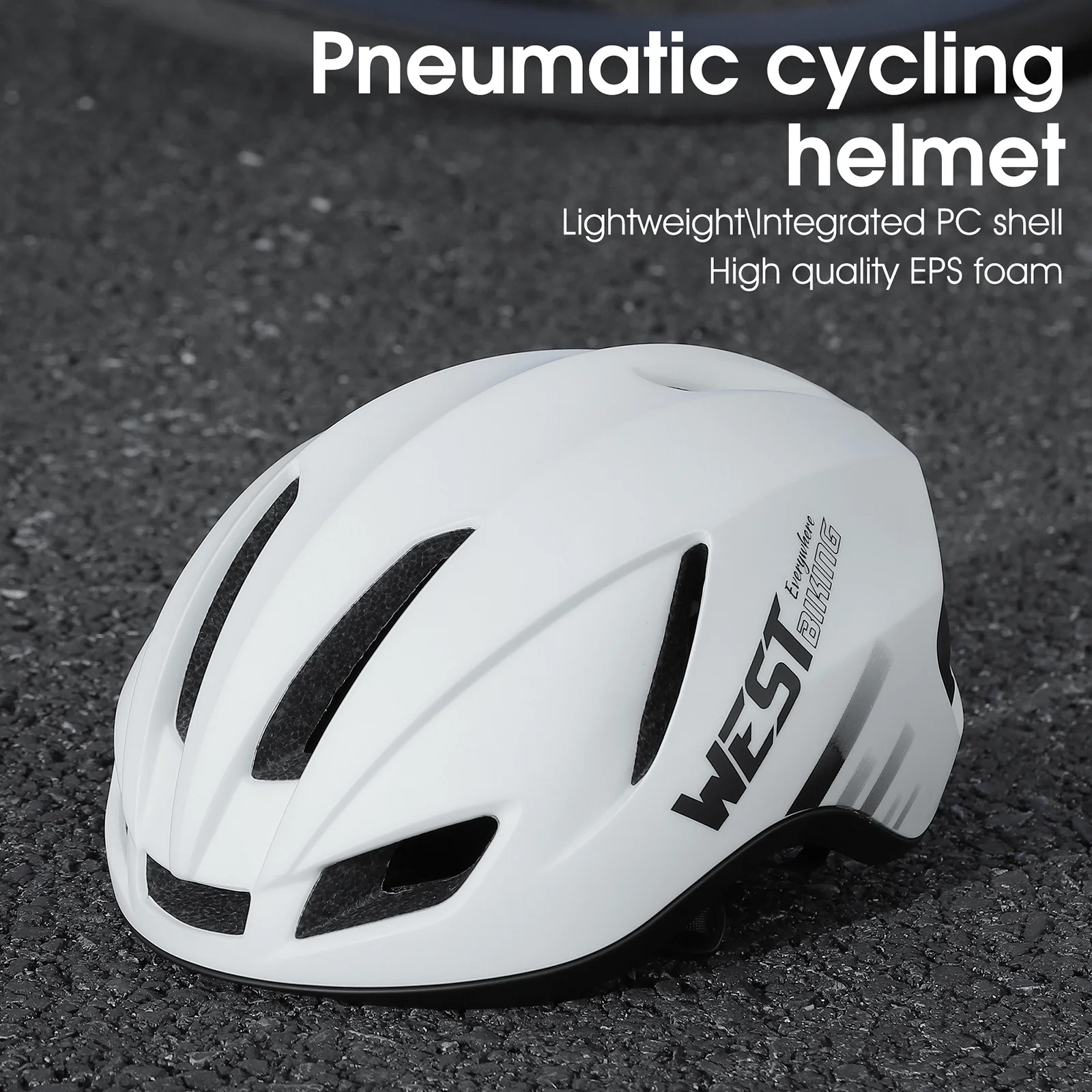 Breathable Cycling Helmet with Tail Light, Ultralight Bike Safety