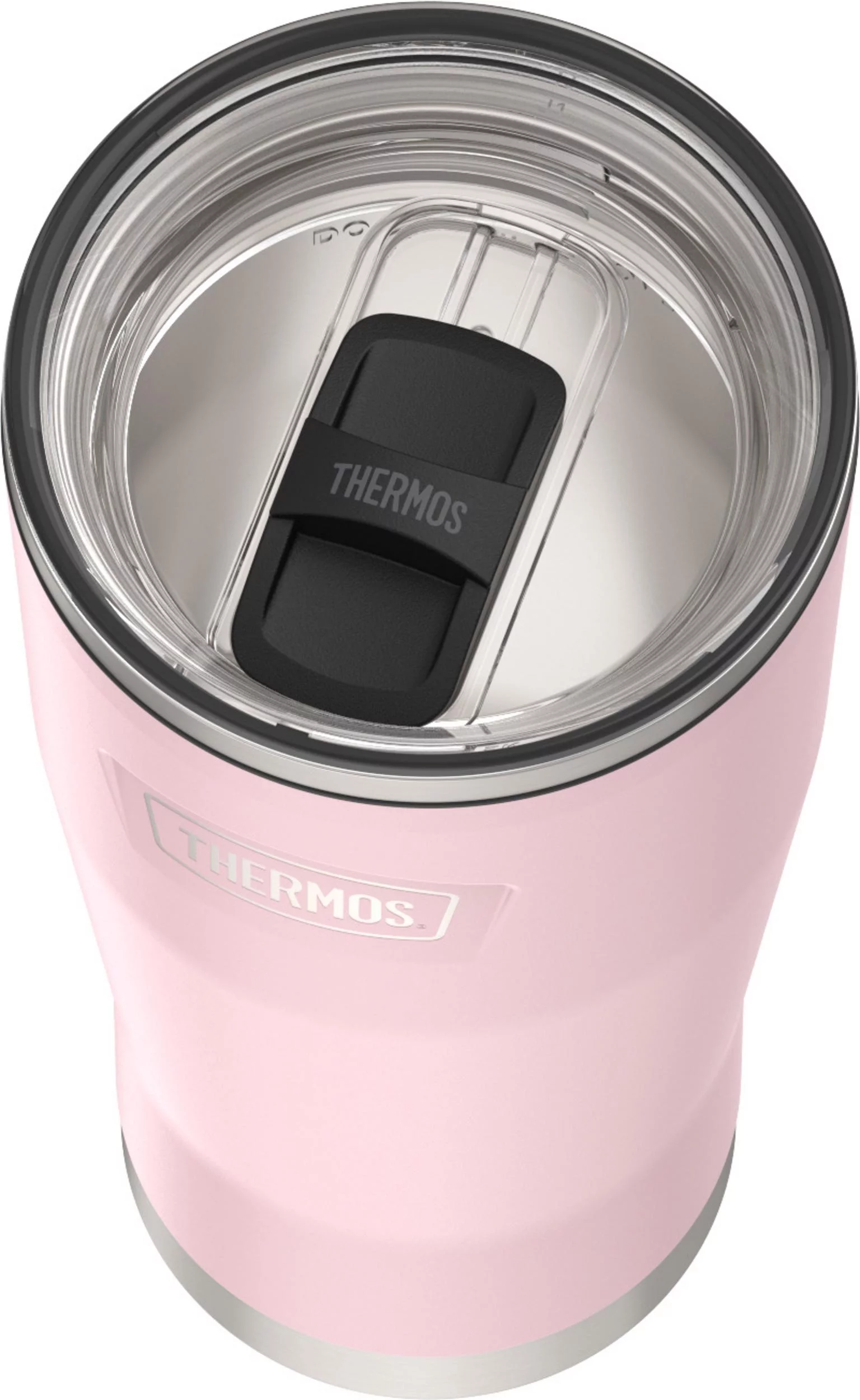 Thermos ICON Series Stainless Steel Vacuum Insulated Cold Tumbler, 24oz, Pink