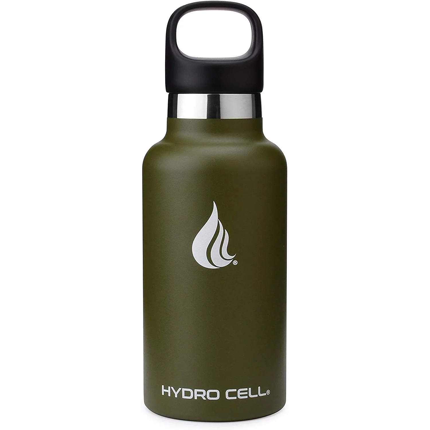 HYDRO CELL Stainless Steel Water Bottle w/Straw & Standard Mouth Lids