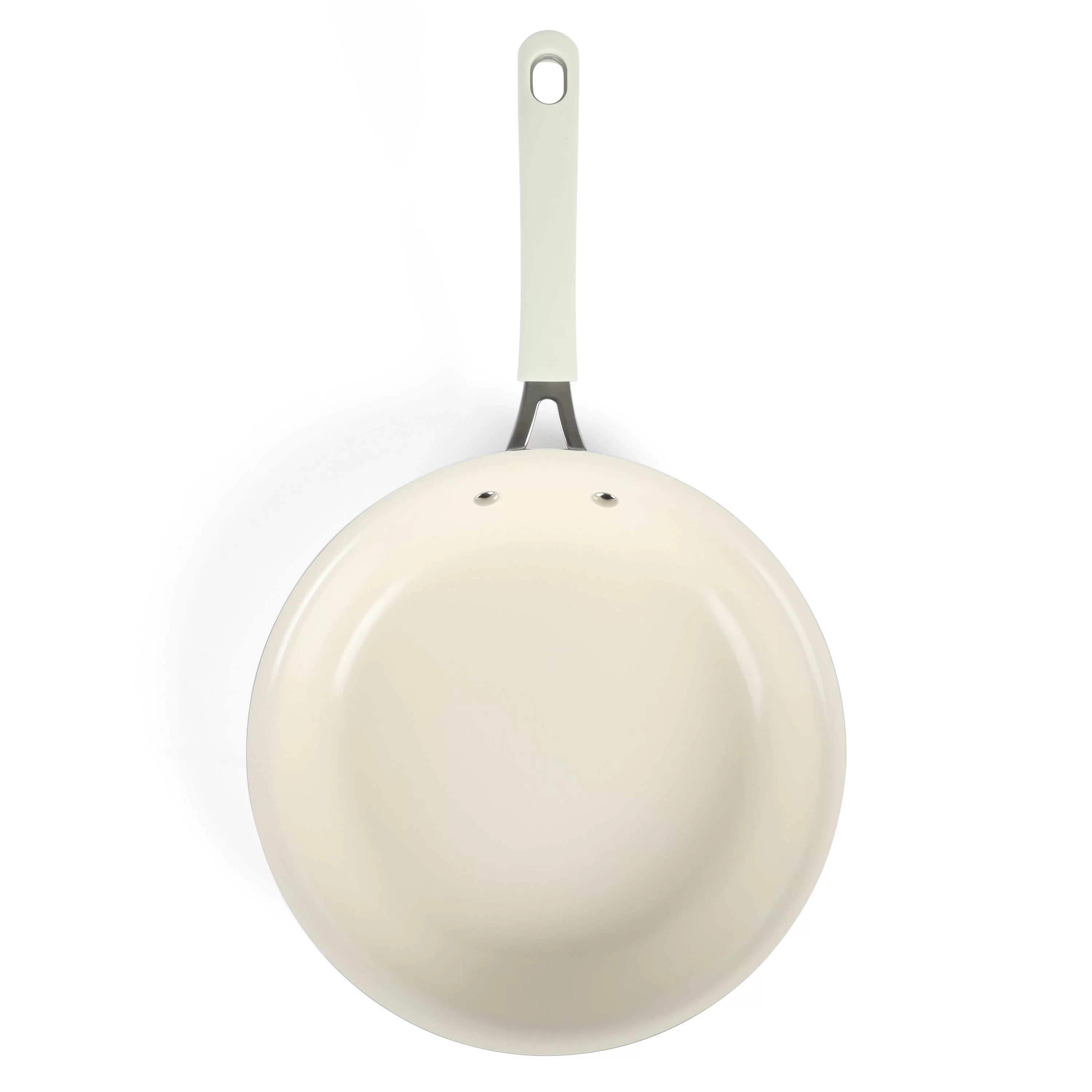 Martha Stewart Everyday Charlemont 10-inch Linen Aluminum Fry Pan