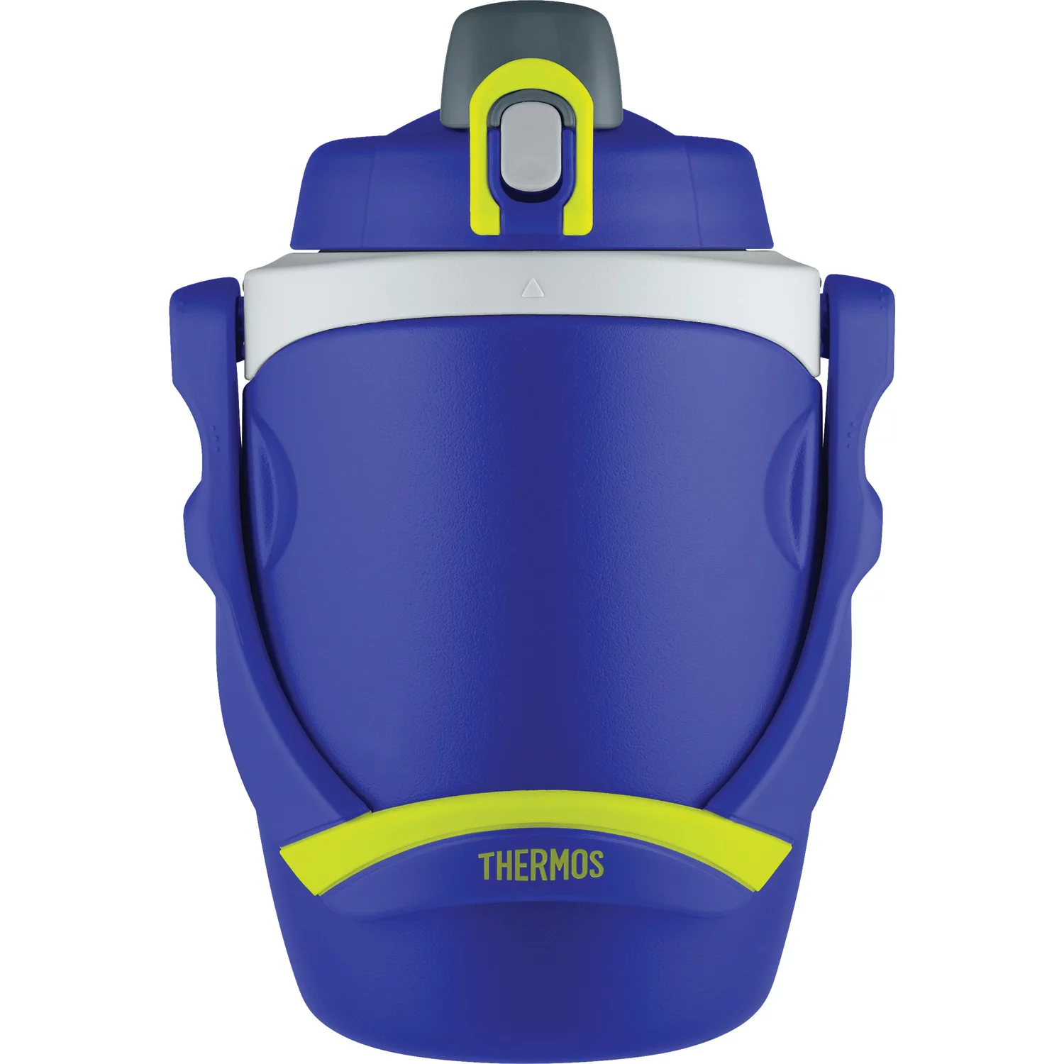 Thermos Hydration 64 oz Blue Solid Print Foam Water Bottle