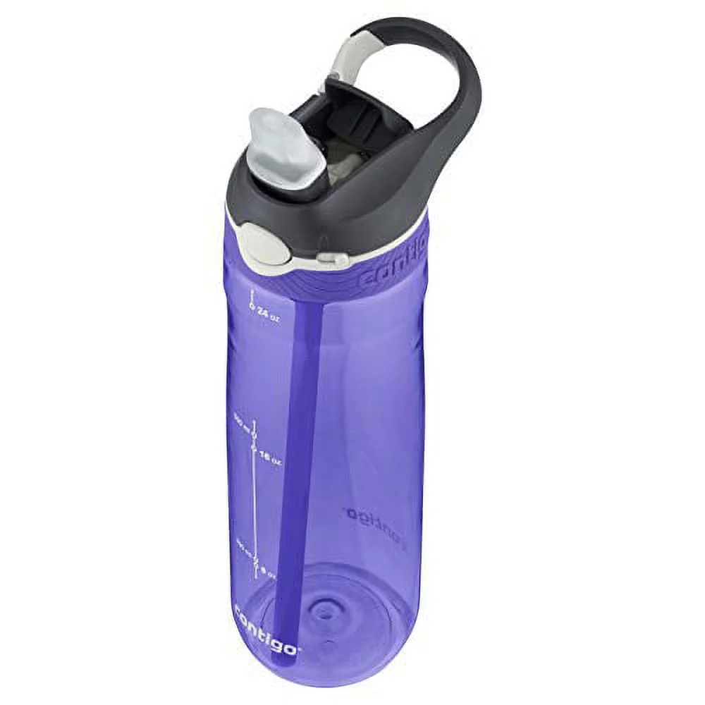 Contigo Autospout Ashland Straw Water Bottle 24oz in Grapevine, BPA Free