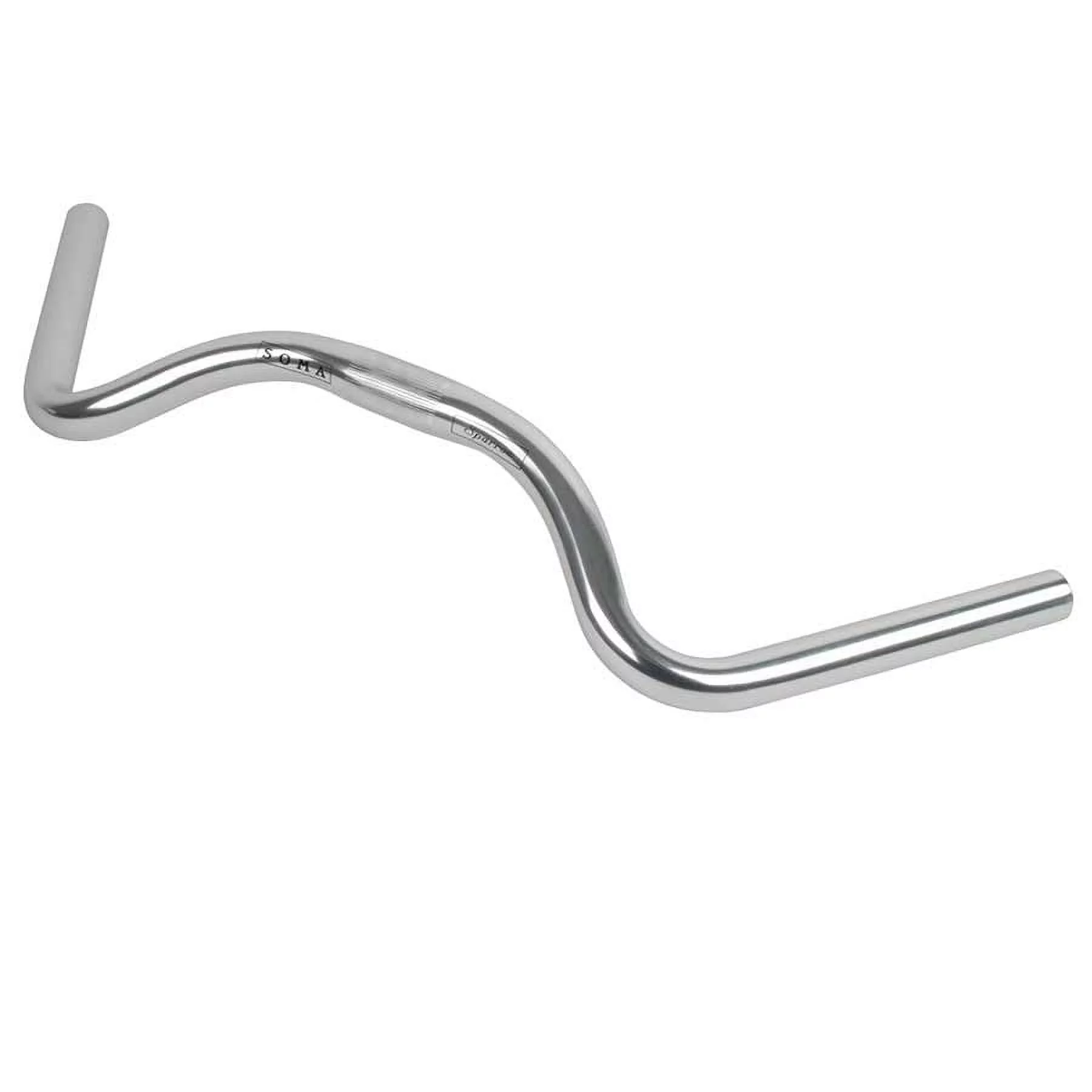 Soma Fabrications Sparrow Sweptback Alloy Handlebar 25.4 520Mm Silver